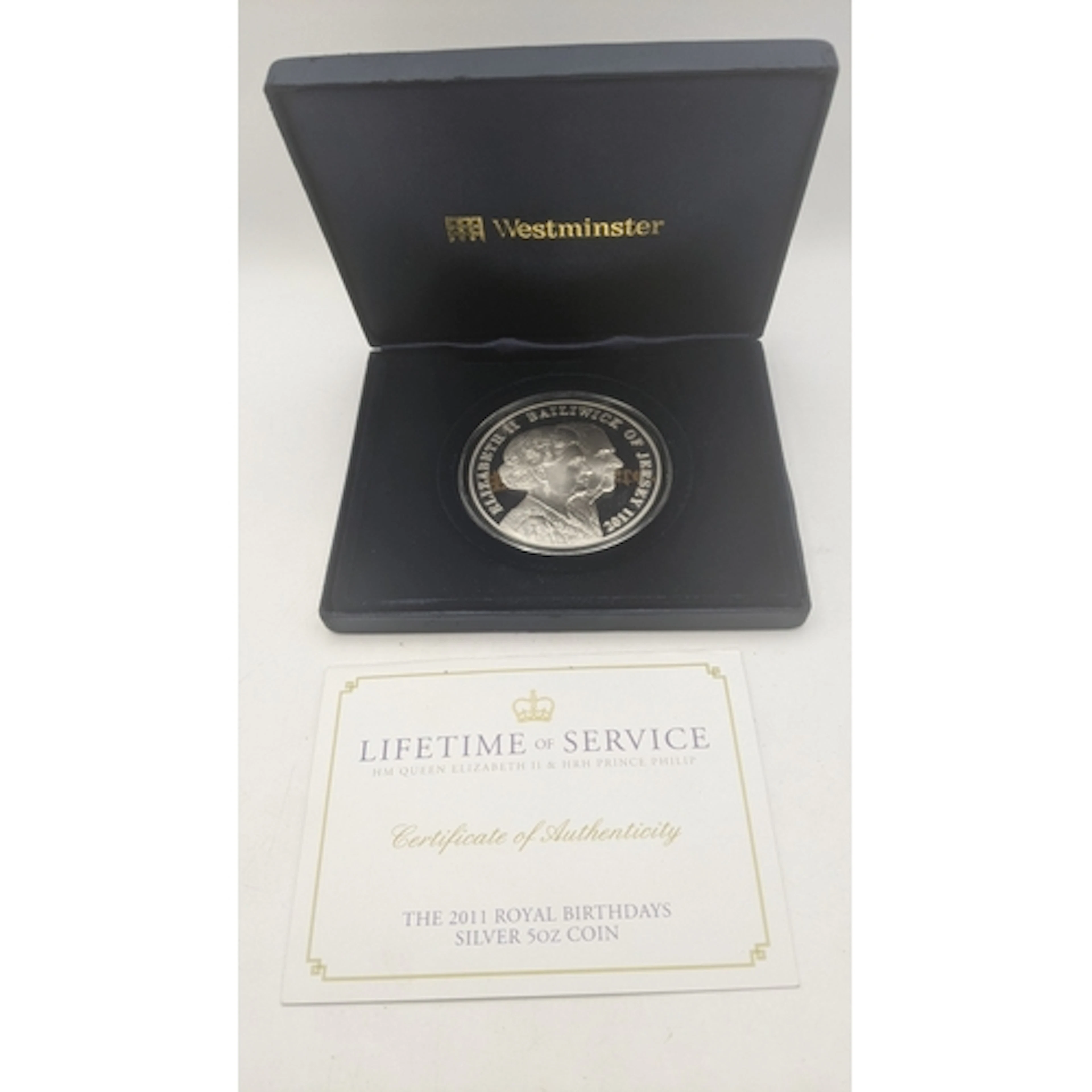 A boxed 2011 Royal Birthdays Lifetime of Service Queen Eliza...
