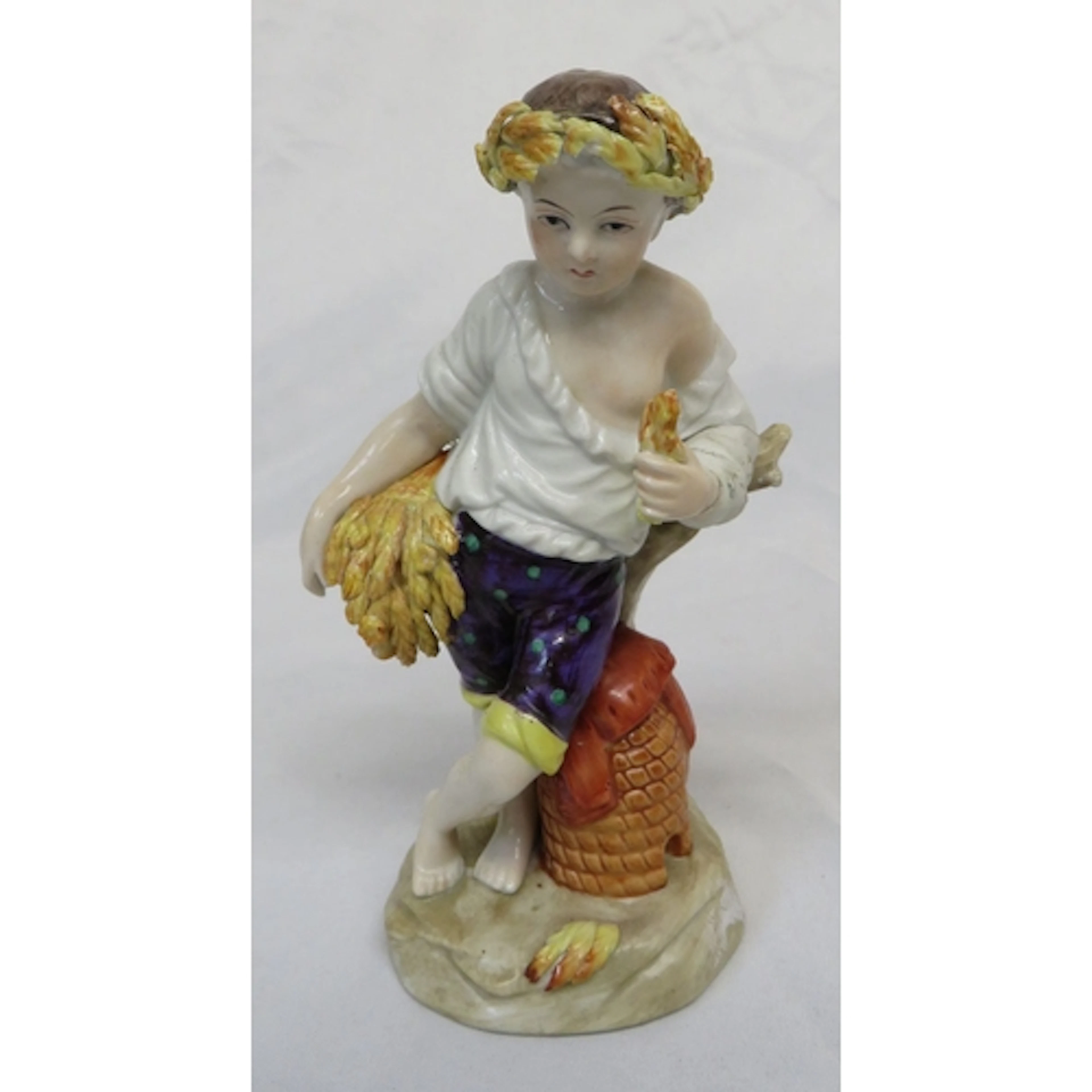 Antique Porcelain Figurine The Four Seasons Series entitled ...
