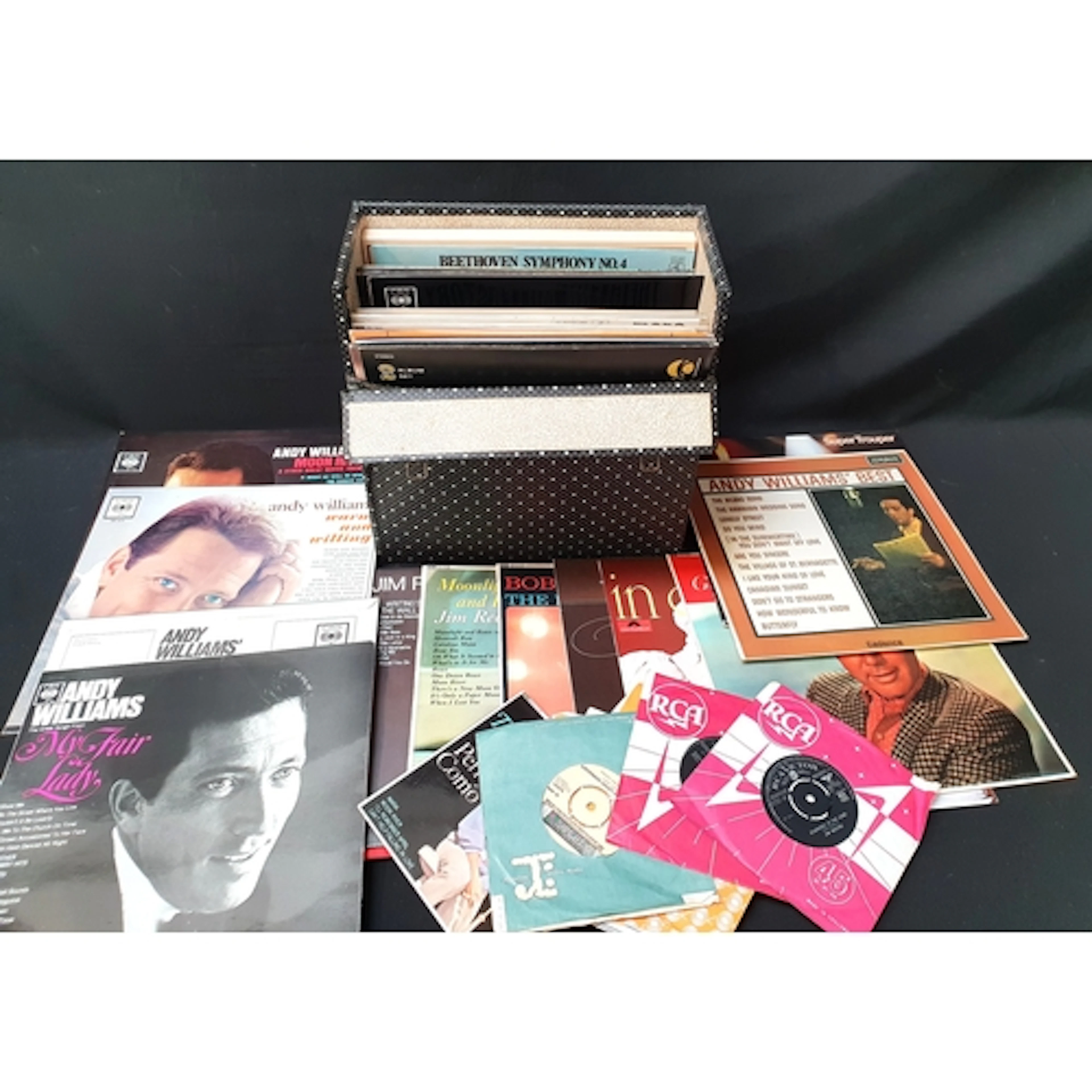 SELECTION OF LPs and 45s of various genres and eras, includi...