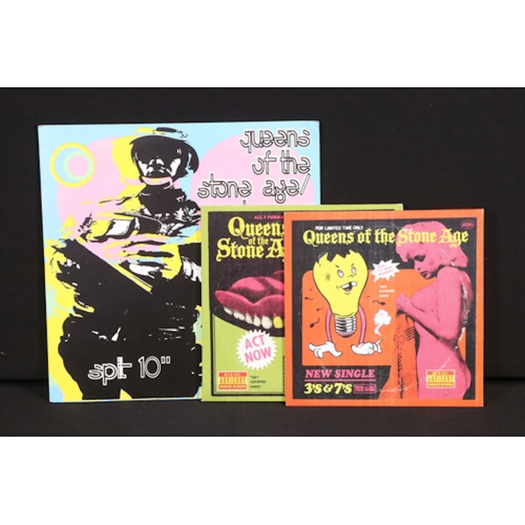 Vinyl - Queens Of The Stone Age / Beaver – Split 10” (Man's ...