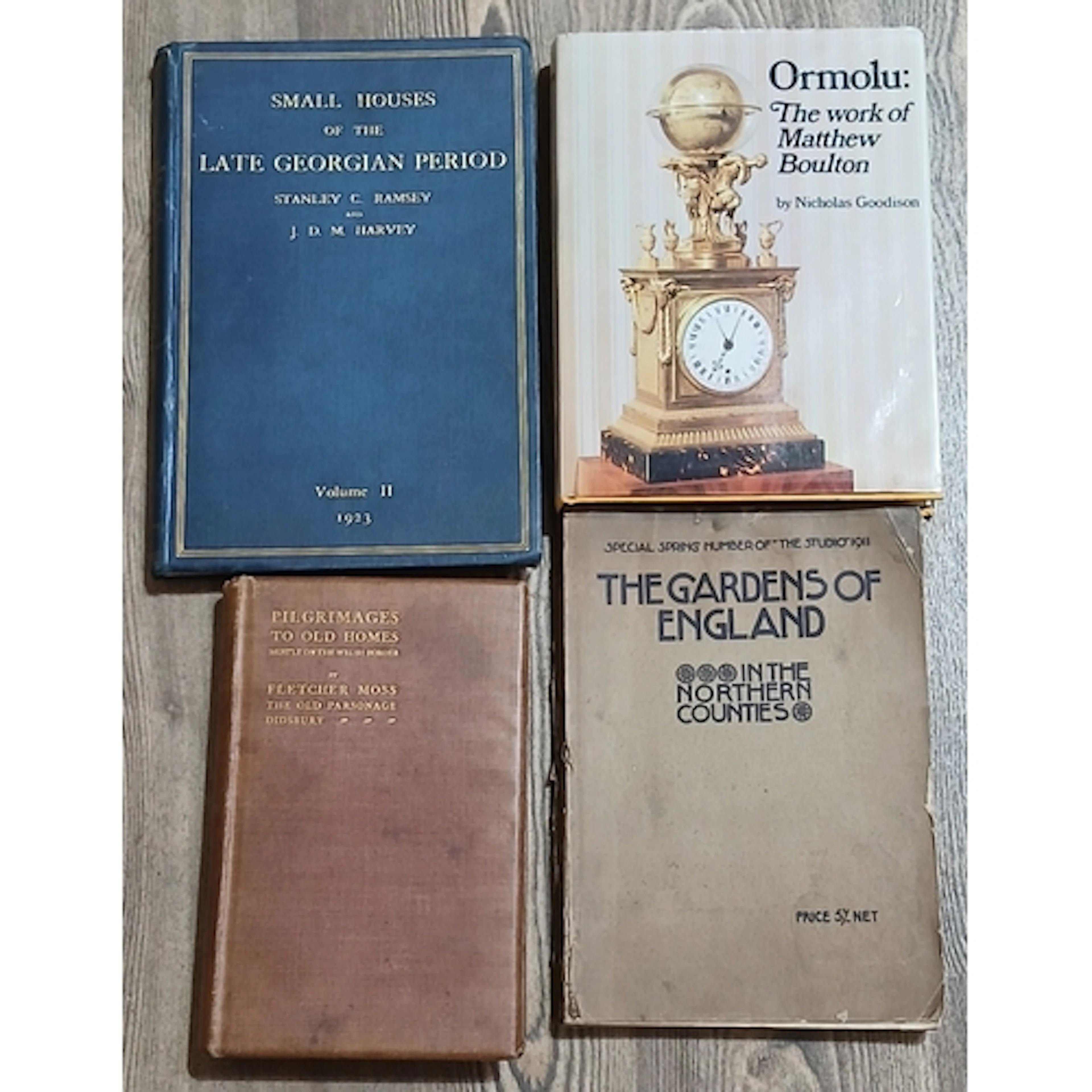 A group of four assorted books comprising Stanley C. Ramsey ...