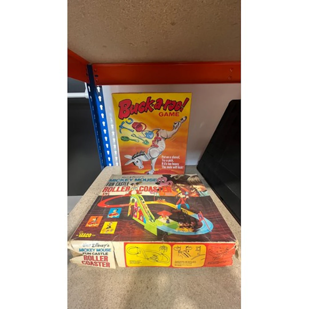 Boxed Walt Disney game Mickey Mouse Fun Roller Coaster and B...
