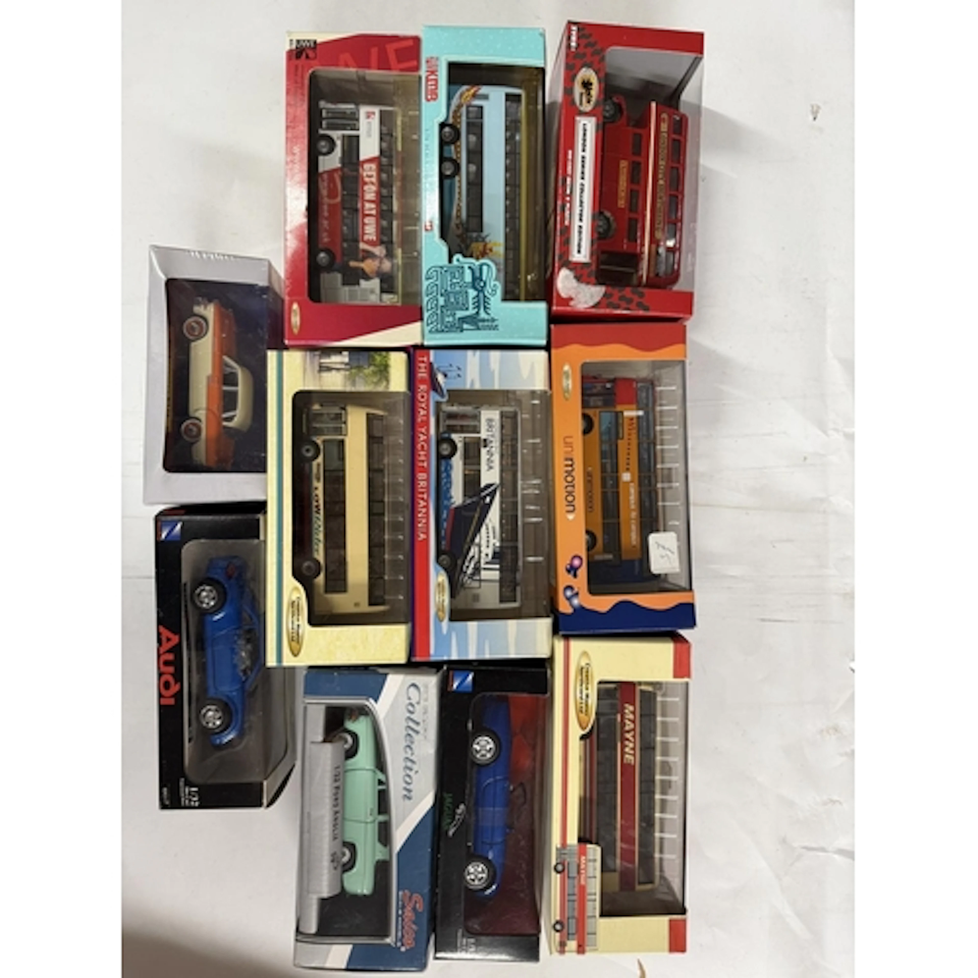 Creative Master Nothcord Ltd 1:76 scale diecast bus models t...
