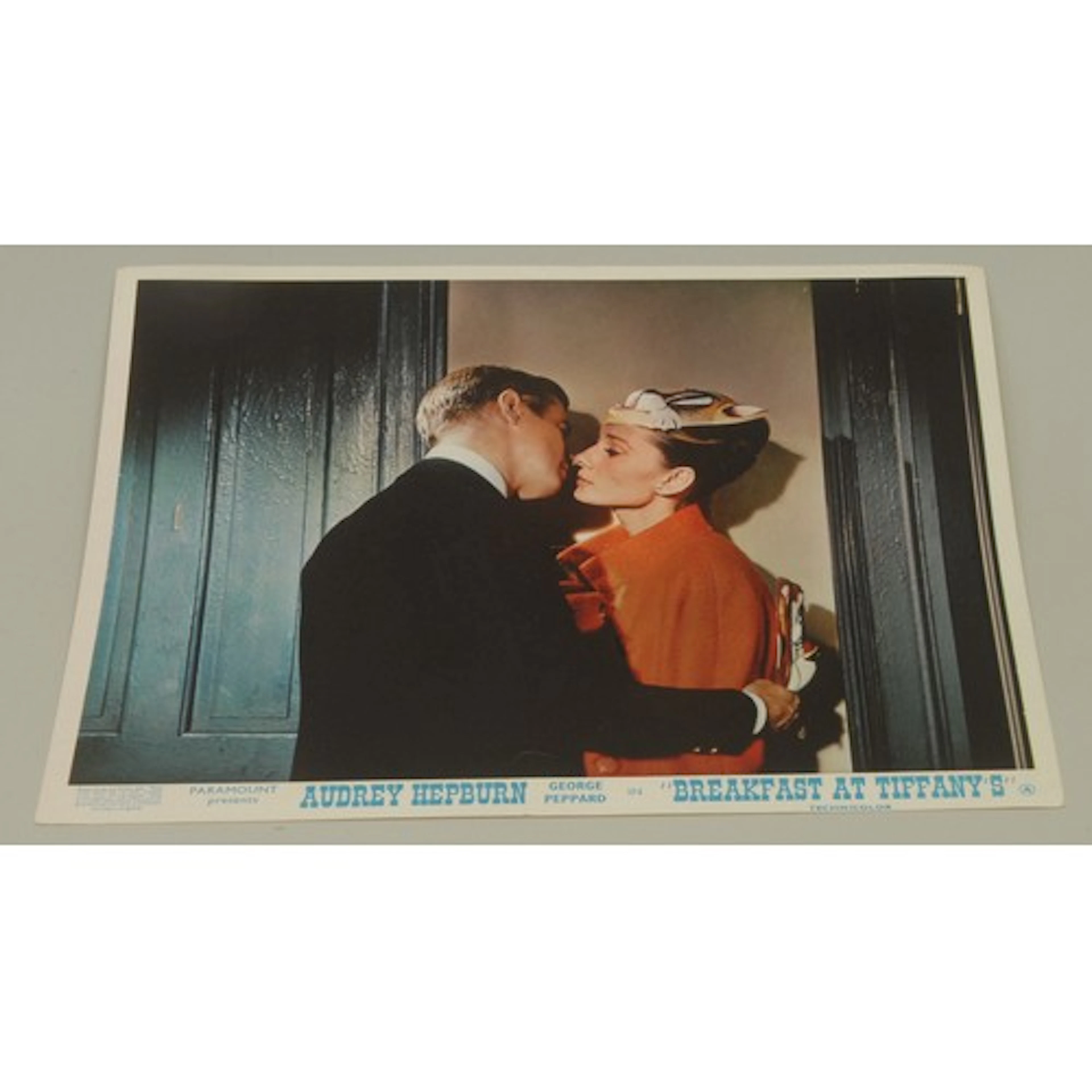 Movie Memorabilia - a mid-century Paramount lobby card, Brea...