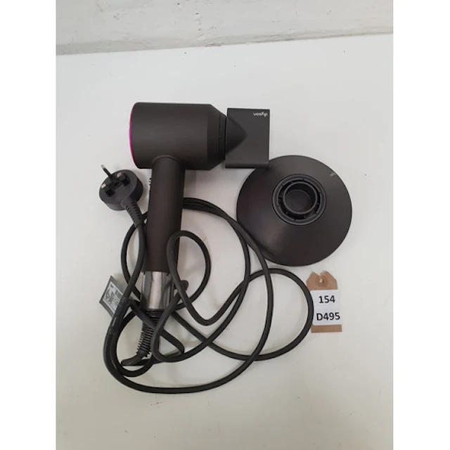 ONE DYSON HD07 HAIR DRYER, S/N: P3D-UK-RGJ3130A INC. DIFFUSE...