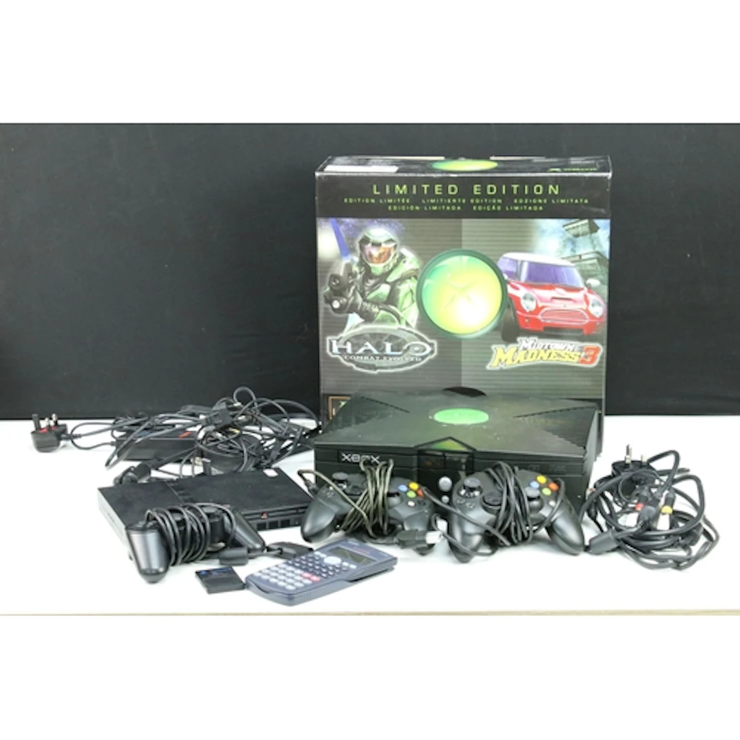 Retro Gaming - Boxed ltd edn Xbox Halo / Midtown Madness 3 ...