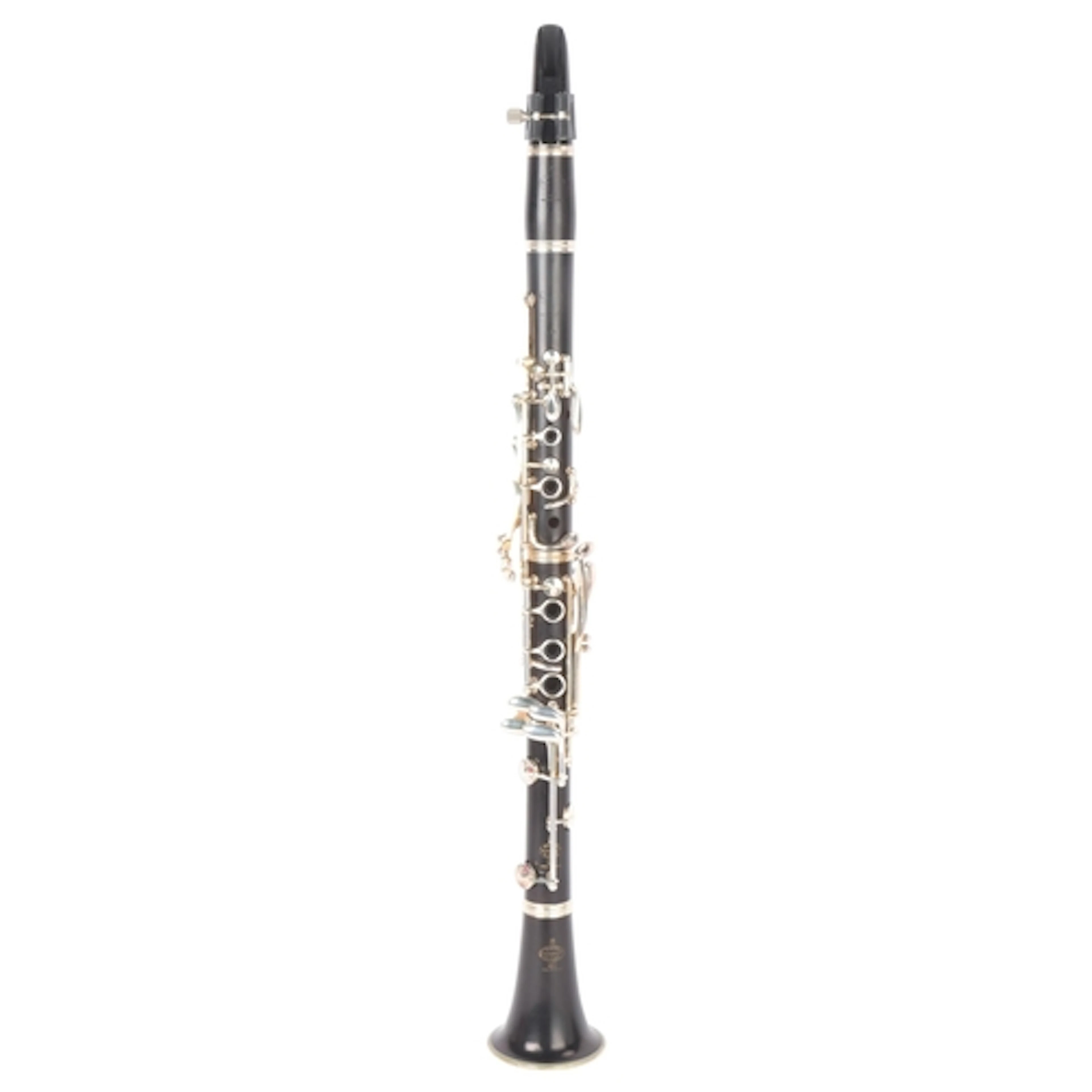 A good quality Buffet rosewood and silver plate clarinet, in...