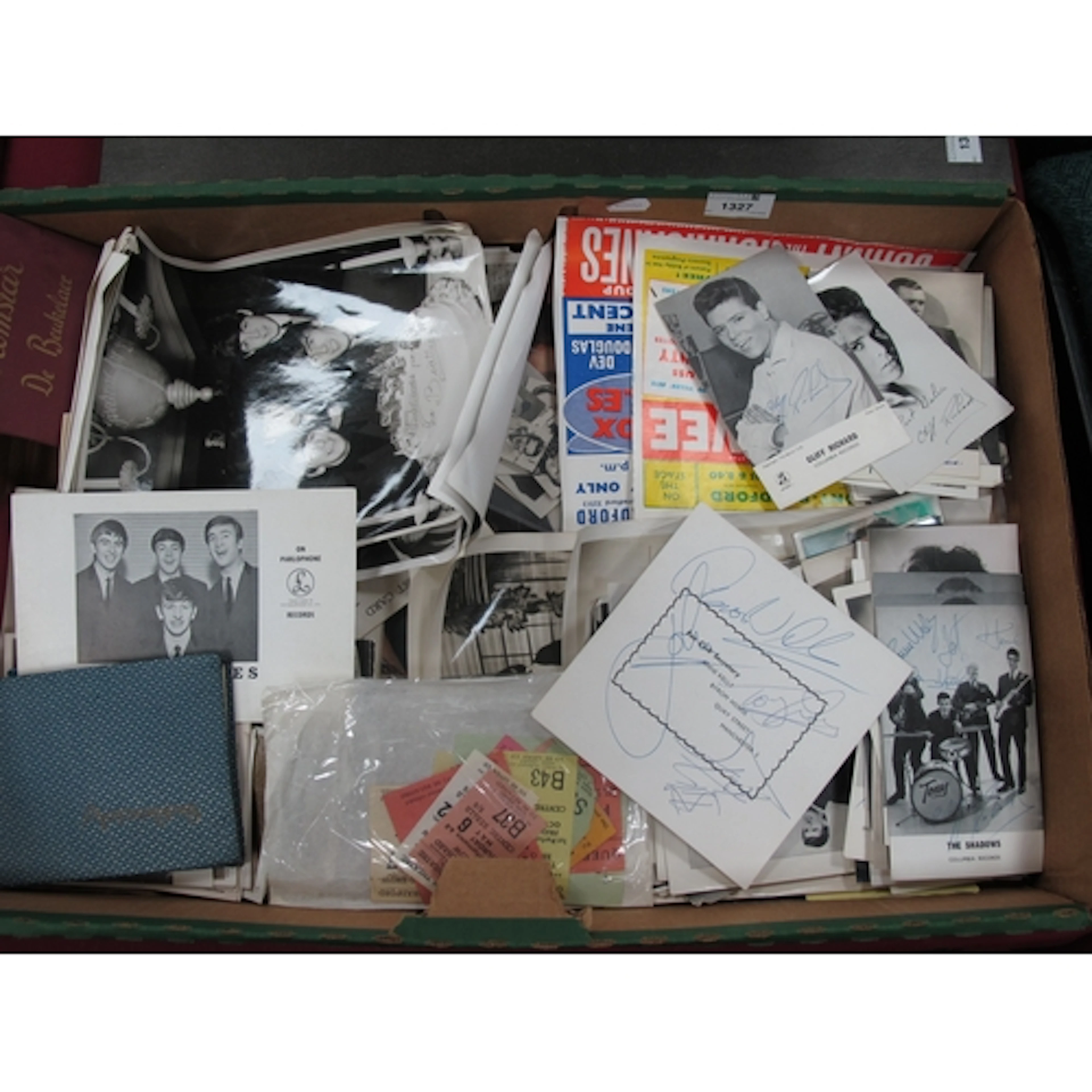 Music - Theatre and Film Memorabilia circa 1960s, signed pub...
