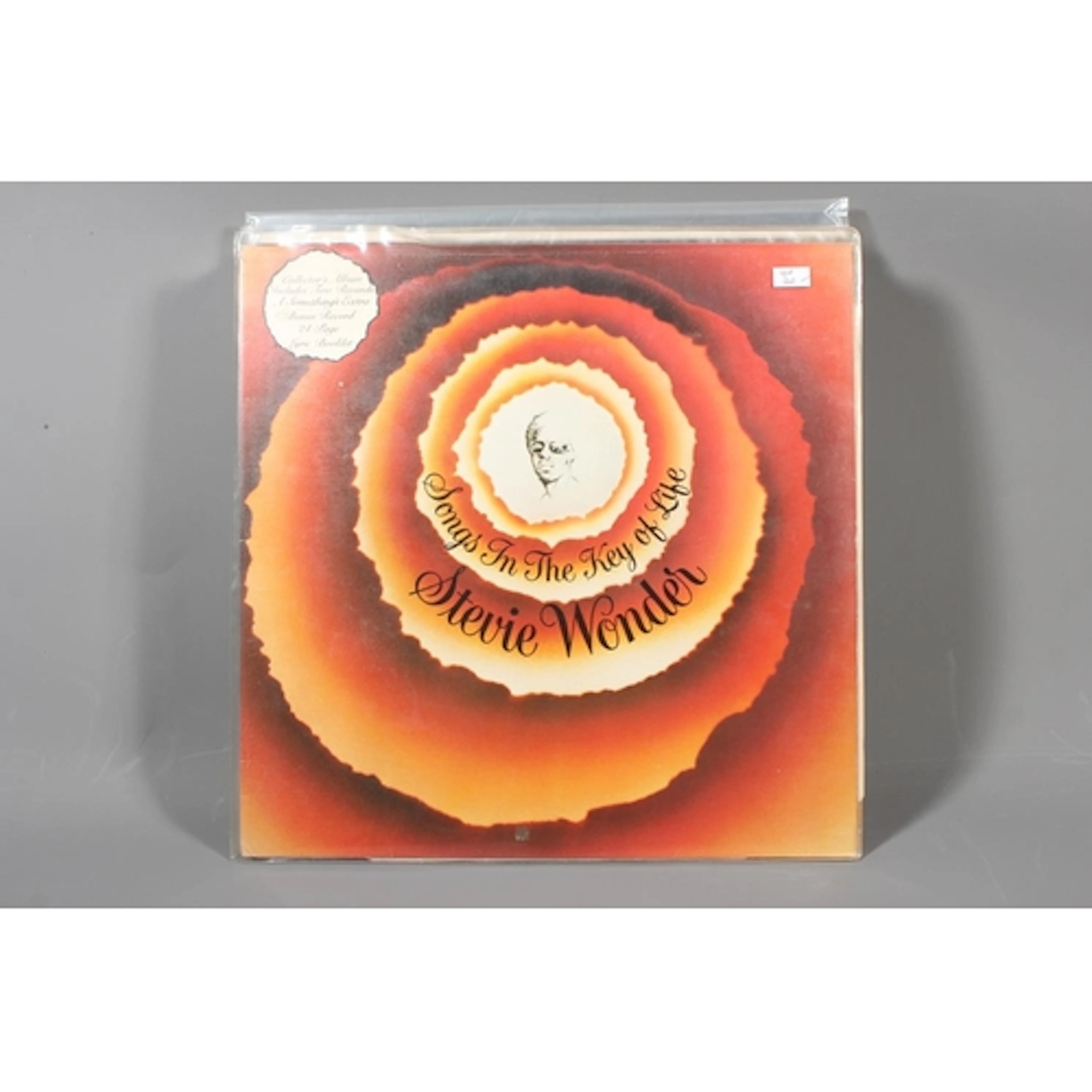 Stevie Wonder vinyl records to include Songs In The Key of L...