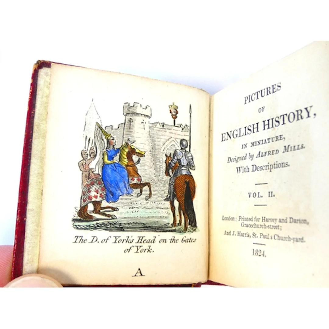 MILLS ALFRED. Pictures of English History in Mini...