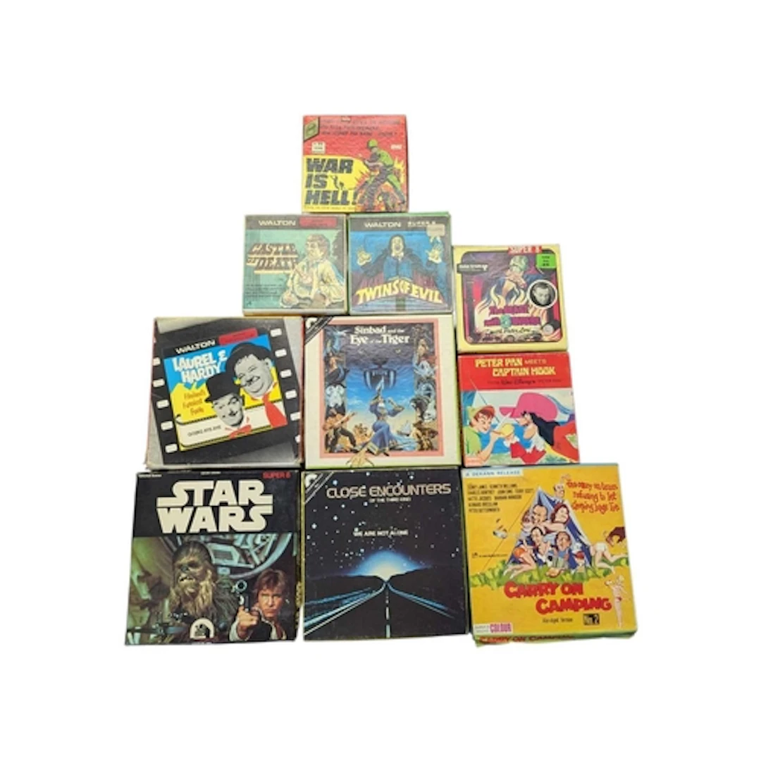A collection of vintage 20th century Super8 movies / films. ...