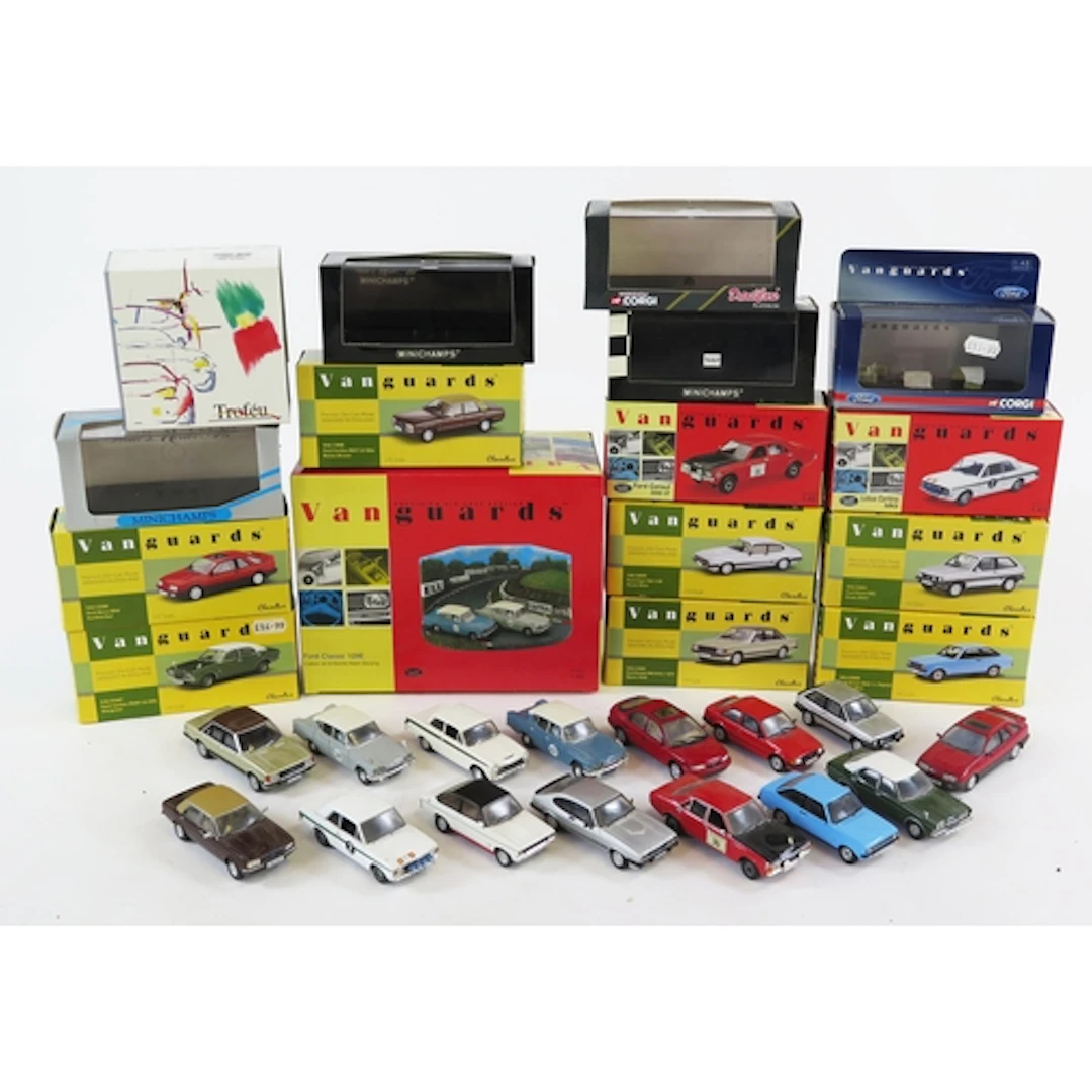 Vanguards, Minichamps and Trofeu 1:43 Scale Ford Diecast gro...