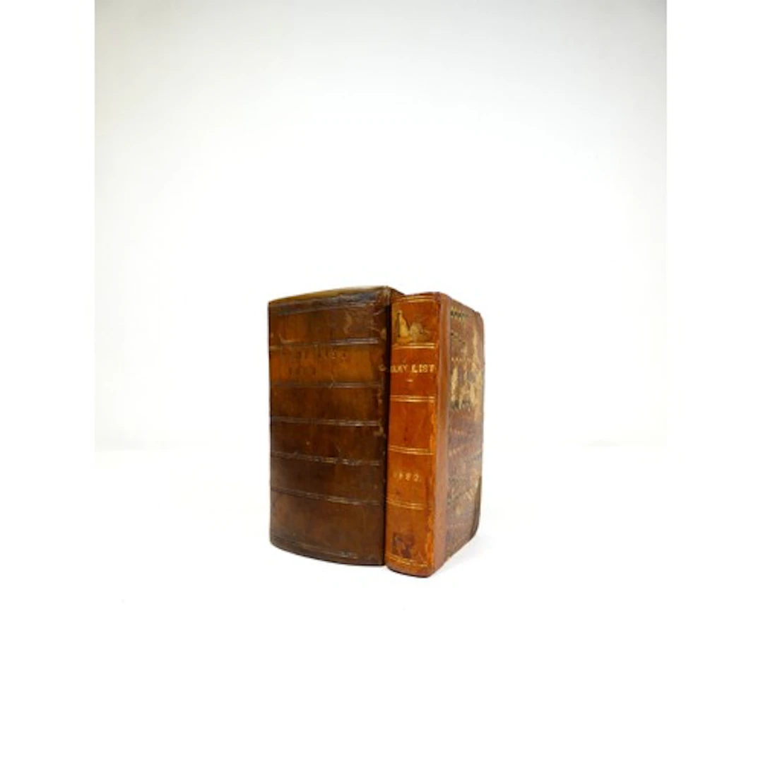 Army List for Jan - June 1865. Very thick vol. in half calf,...