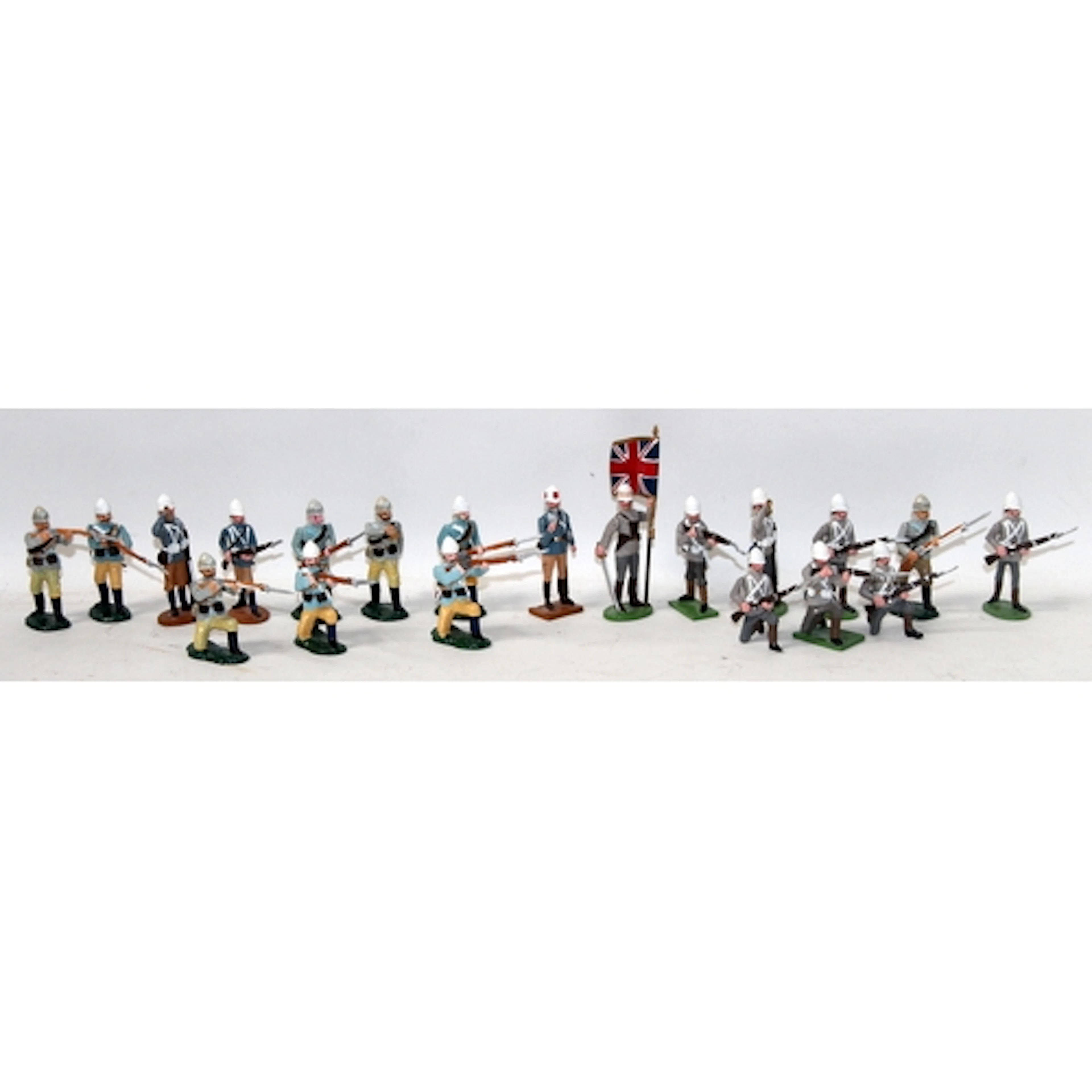 Cast metal model soldiers: Sudan 1880's British Camel Corps,...