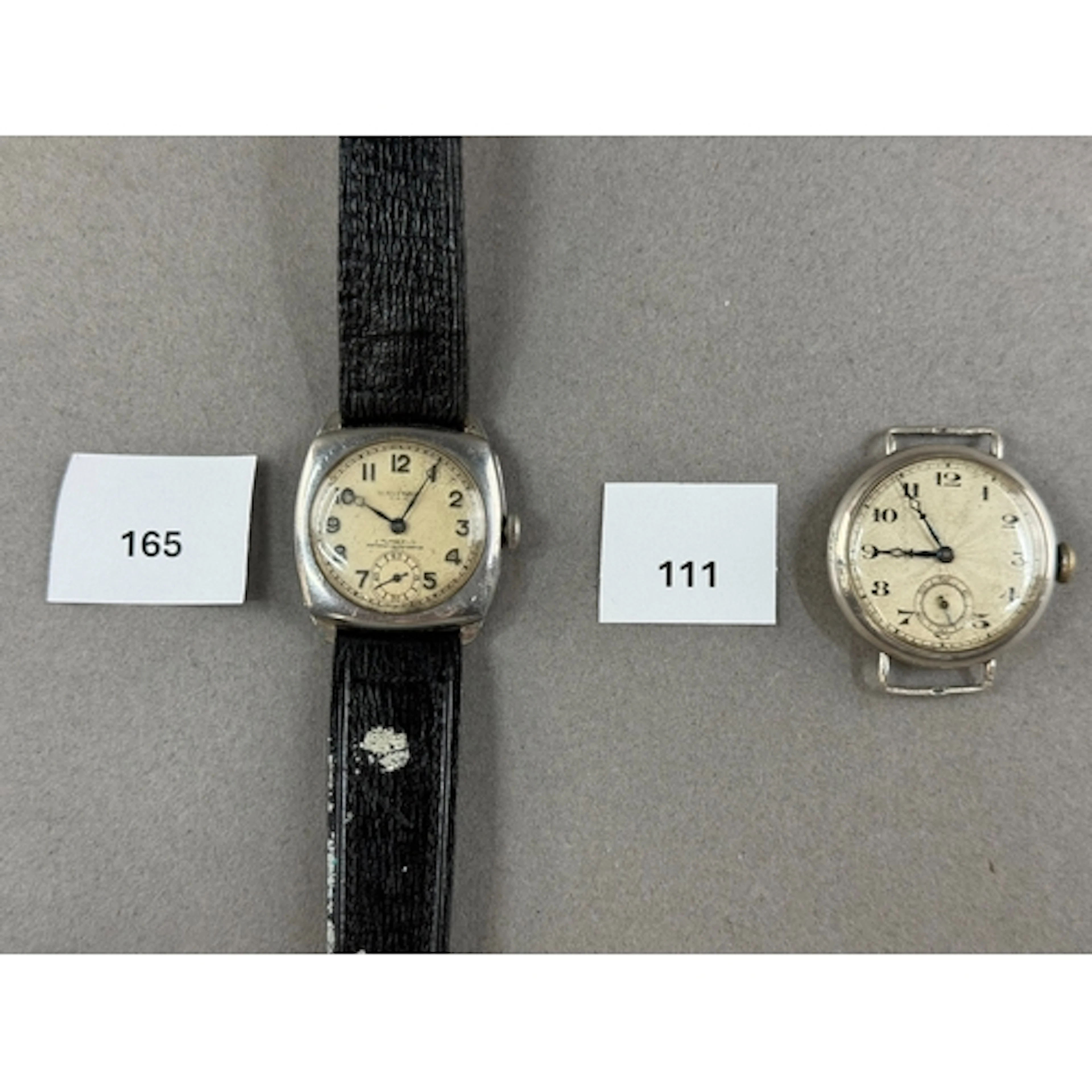 Watches-The DH Collection Part 1- Waltham silver cased gents...