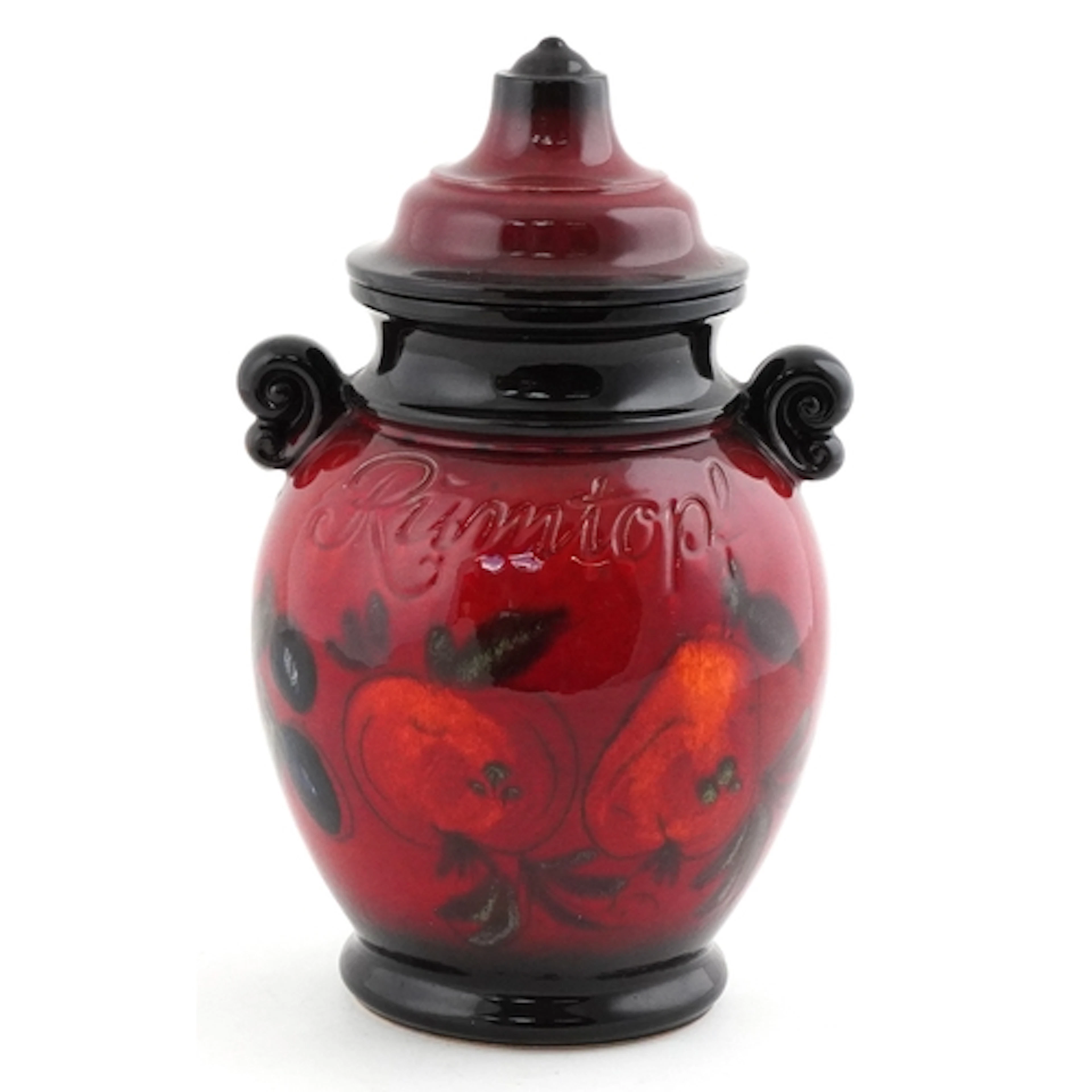 West German pottery lidded rumtopf pot and cover numbered 82...