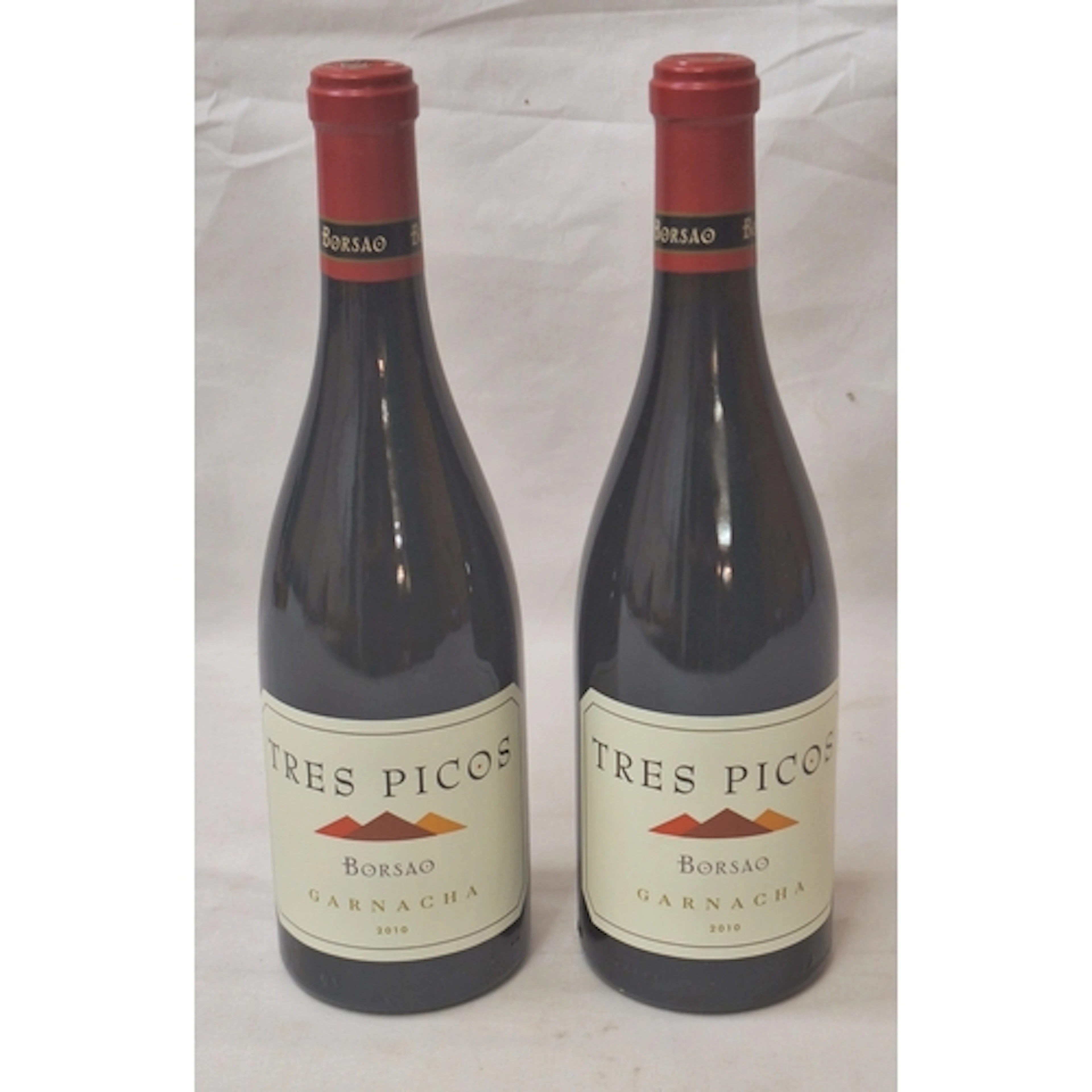 Spanish Red wine: Tres Picos Borsao Garnacha 2010 (2 x 75cl ...