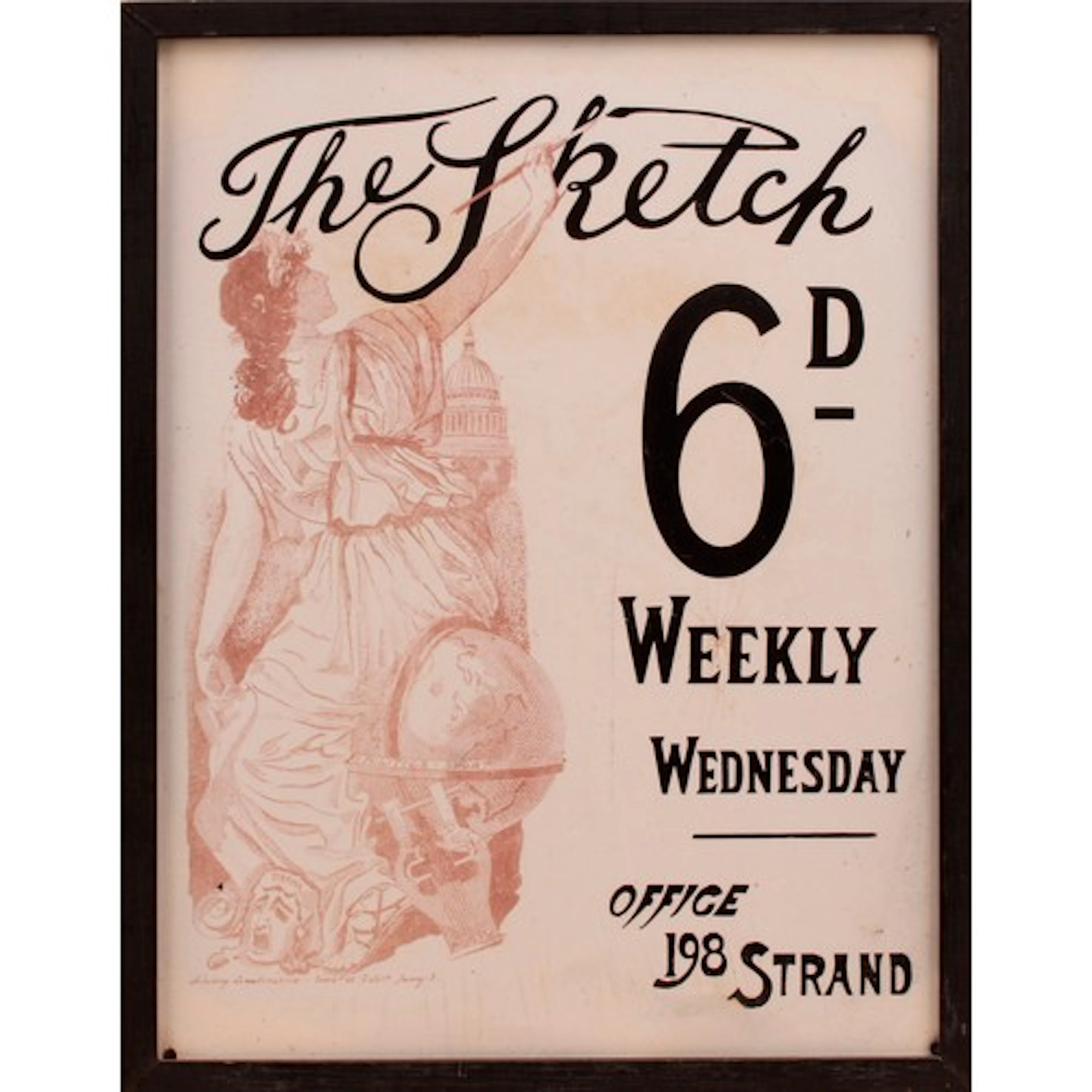 Advertising - an early 20th century rectangular pictorial en...