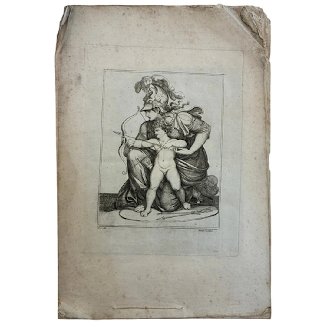Maria Cosway (1759/60-1838) - Eight Neoclassical engravings ...