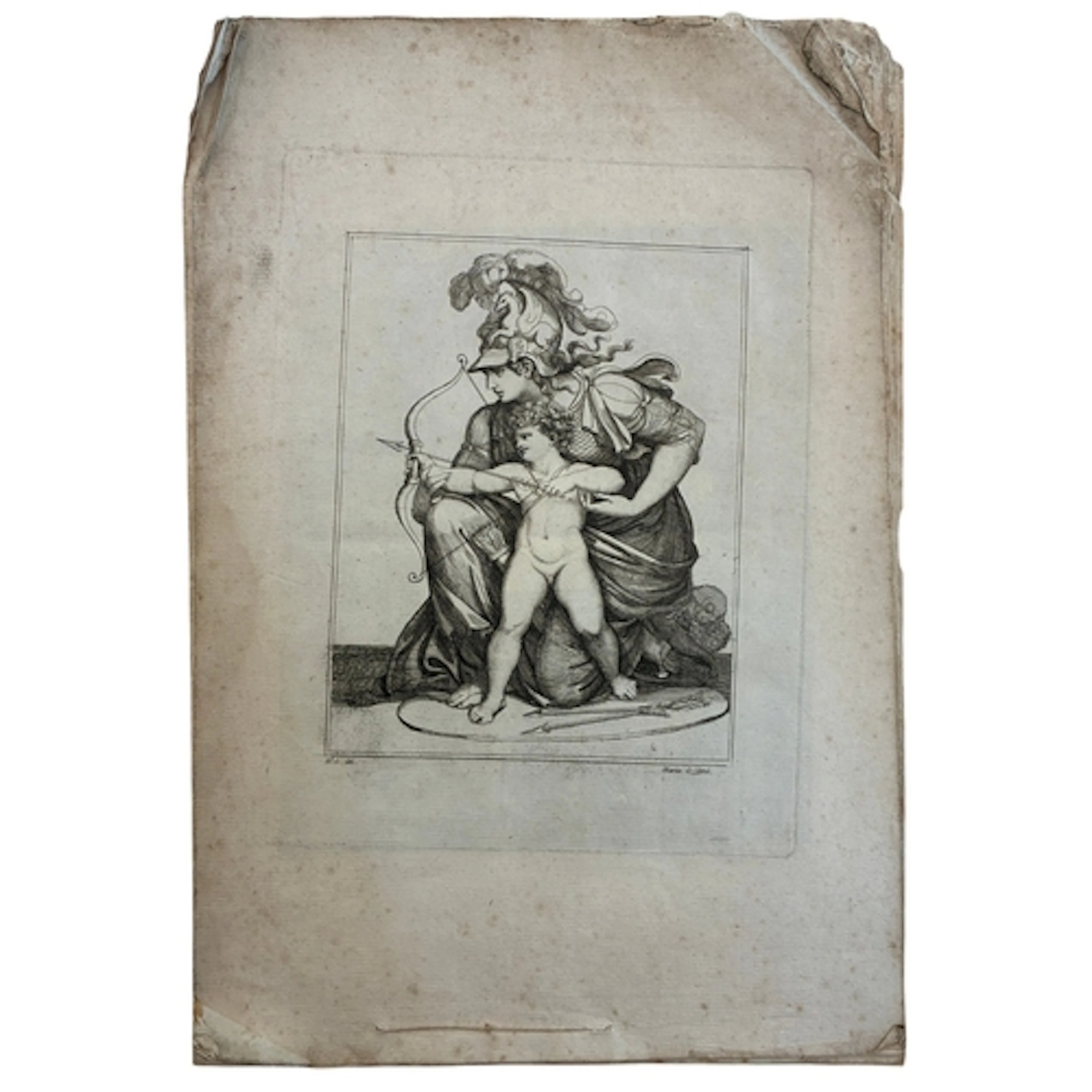Maria Cosway (1759/60-1838) - Eight Neoclassical engravings ...