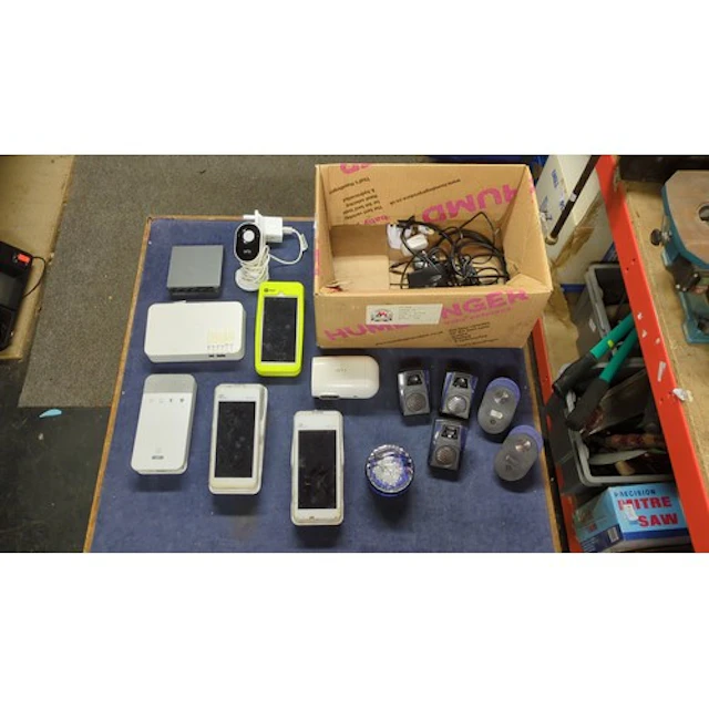 A group of electronic devices including PAX A920Pro and Teya...