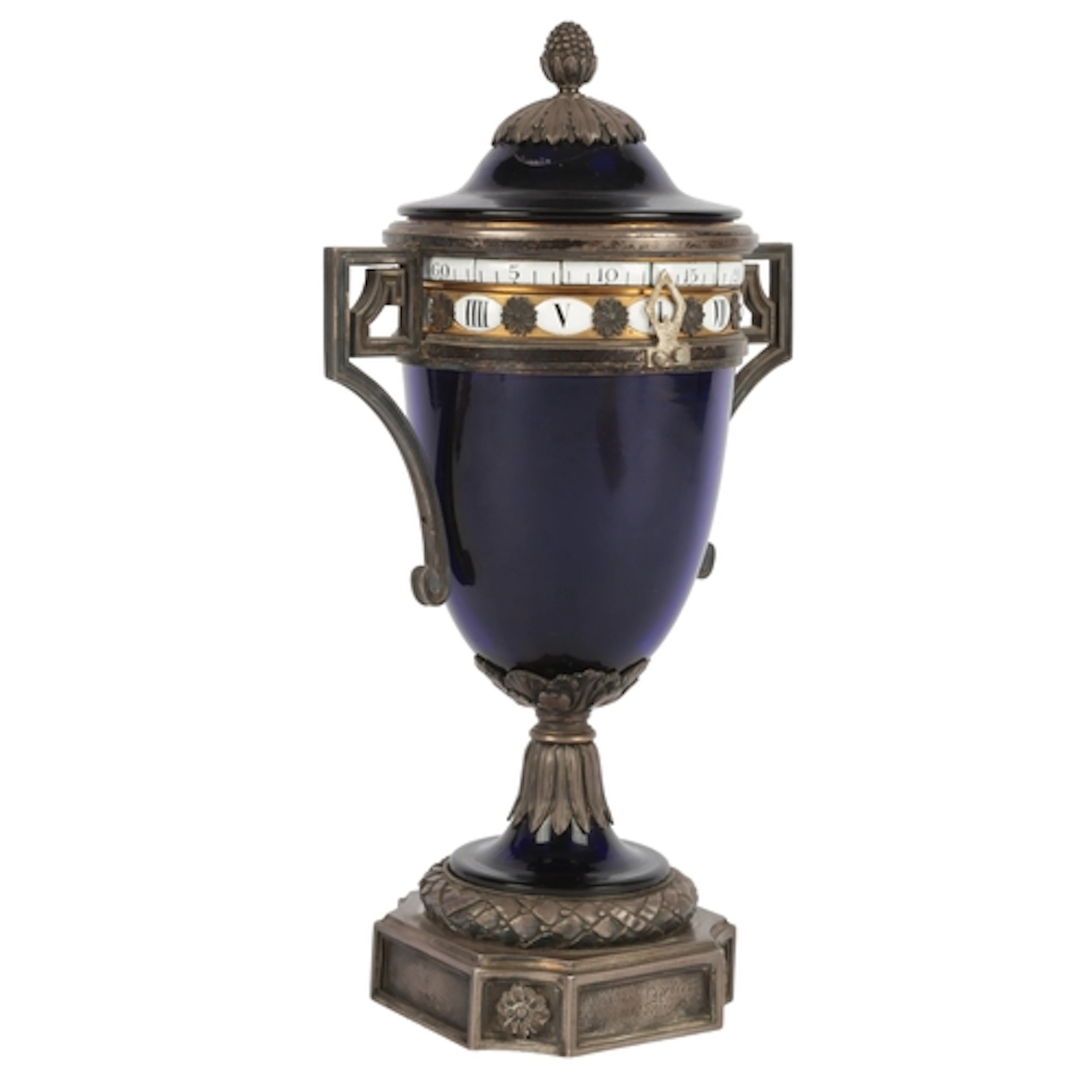 Cartier, a rare and unusual urn clock, Paris, circa 1904, de...