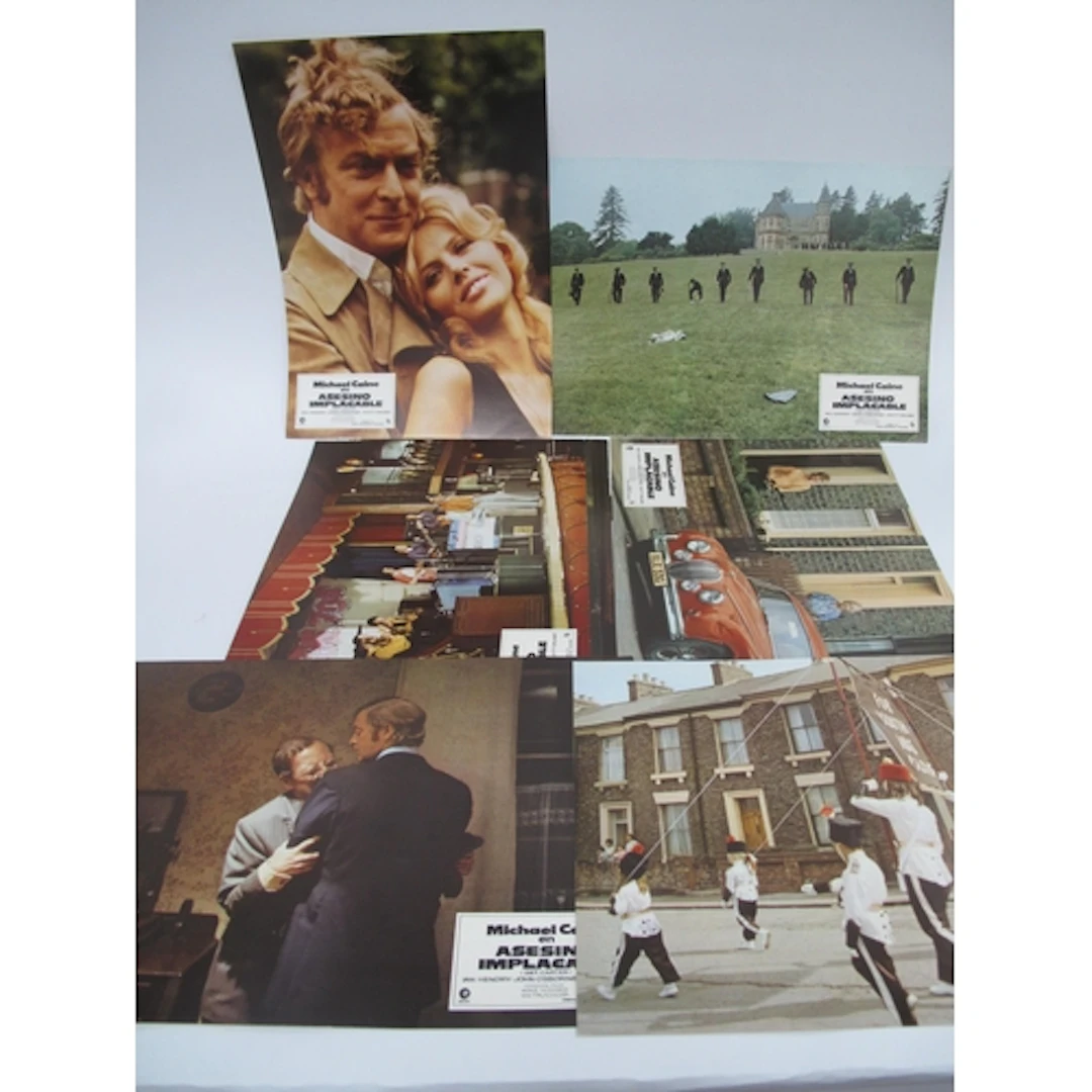 Spanish Promotional Lobby Cards - Get Carter starring Michae...