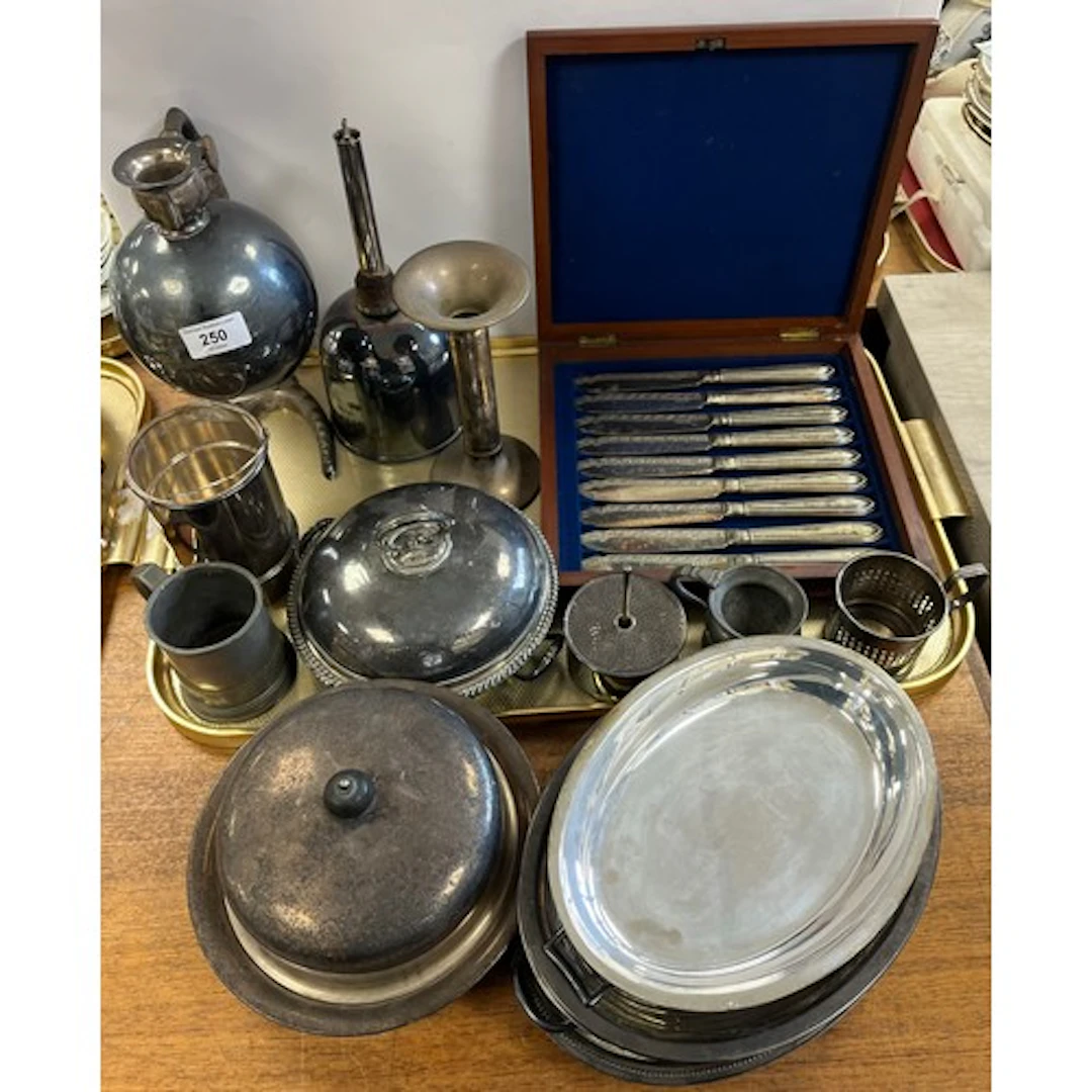 Collection Ep to include muffin dish, coffee percolator, ent...
