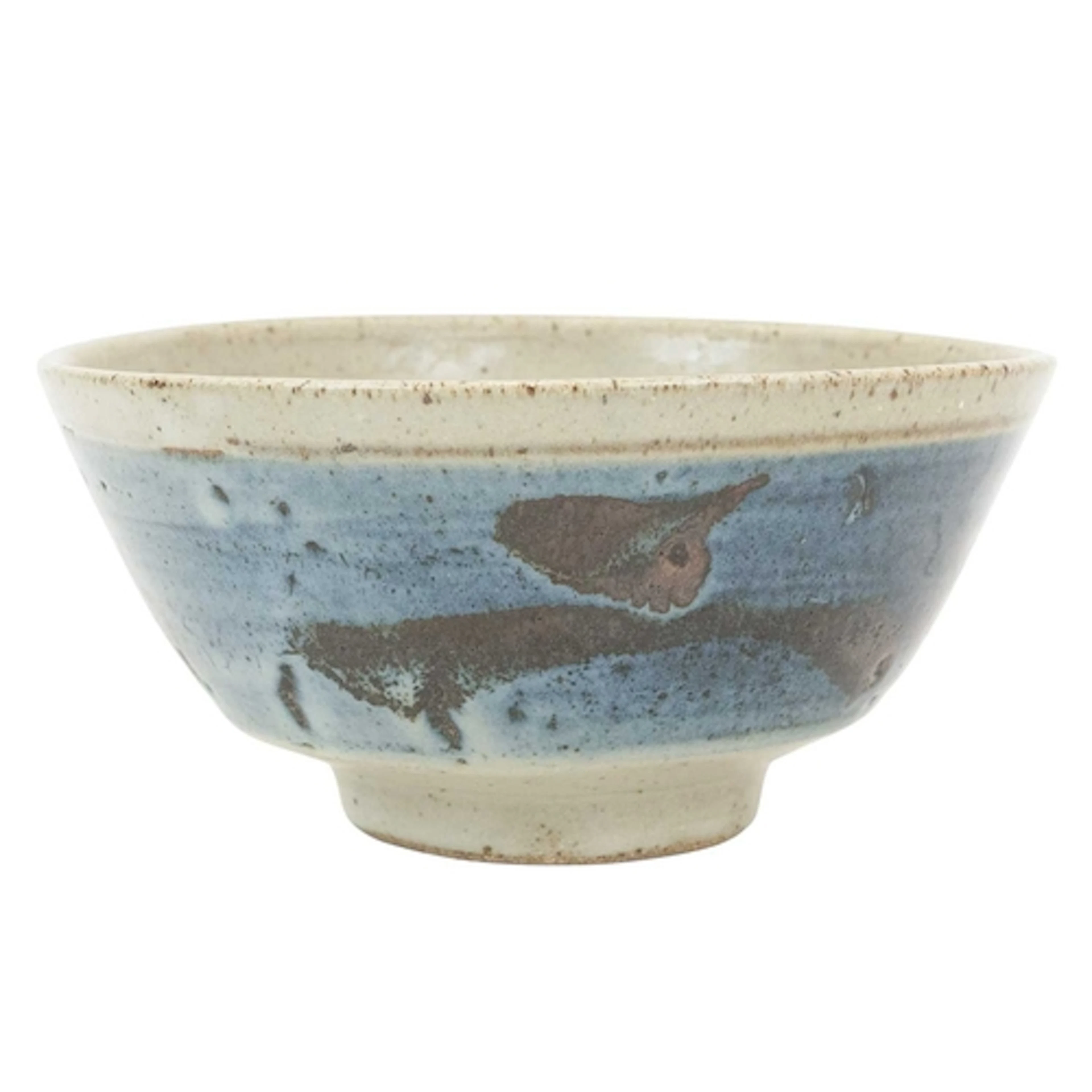 § Leach Pottery Standard Ware Footed Bowl (c.1960) Stoneware...