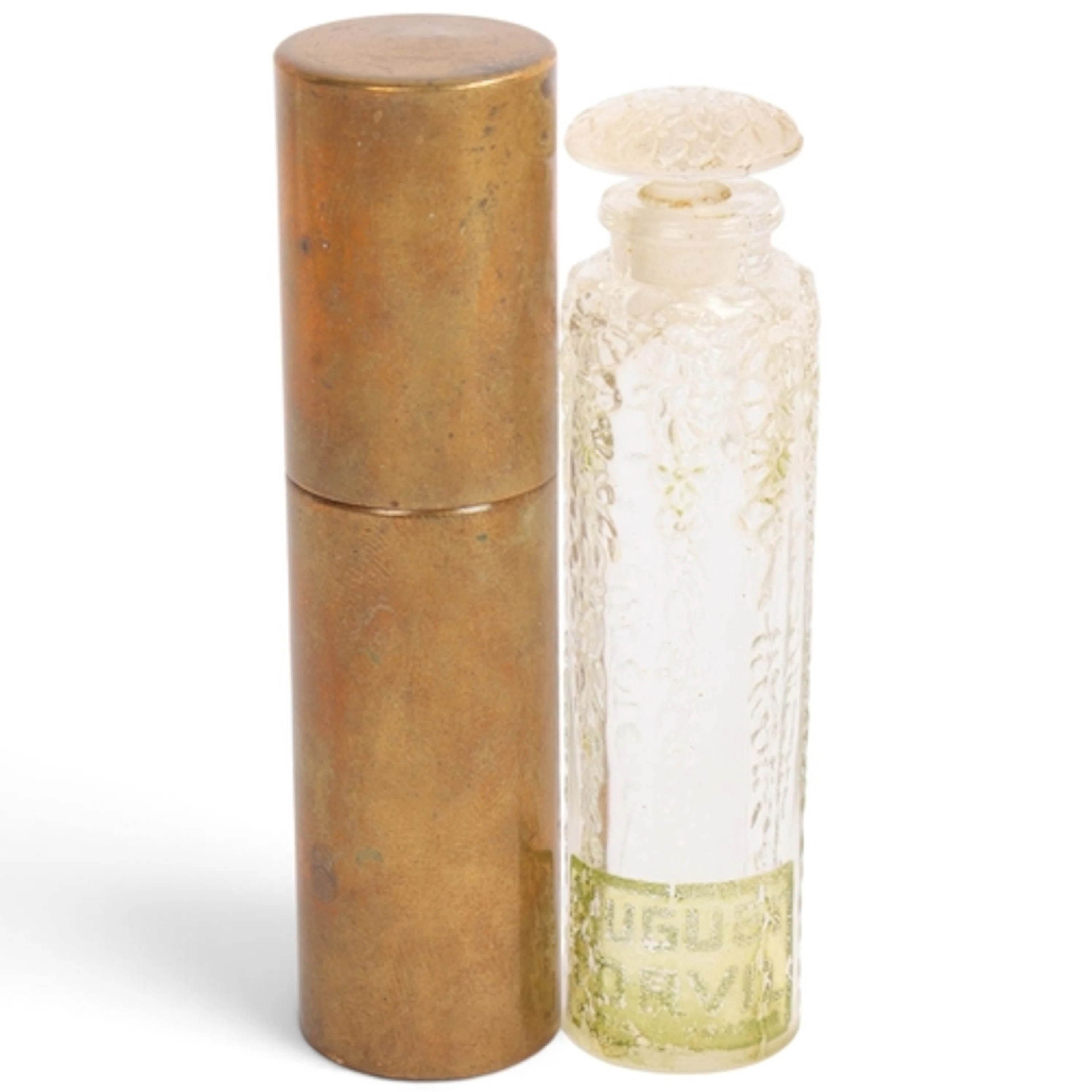 René Lalique a 'Chypre' glass scent bottle, designed for For...