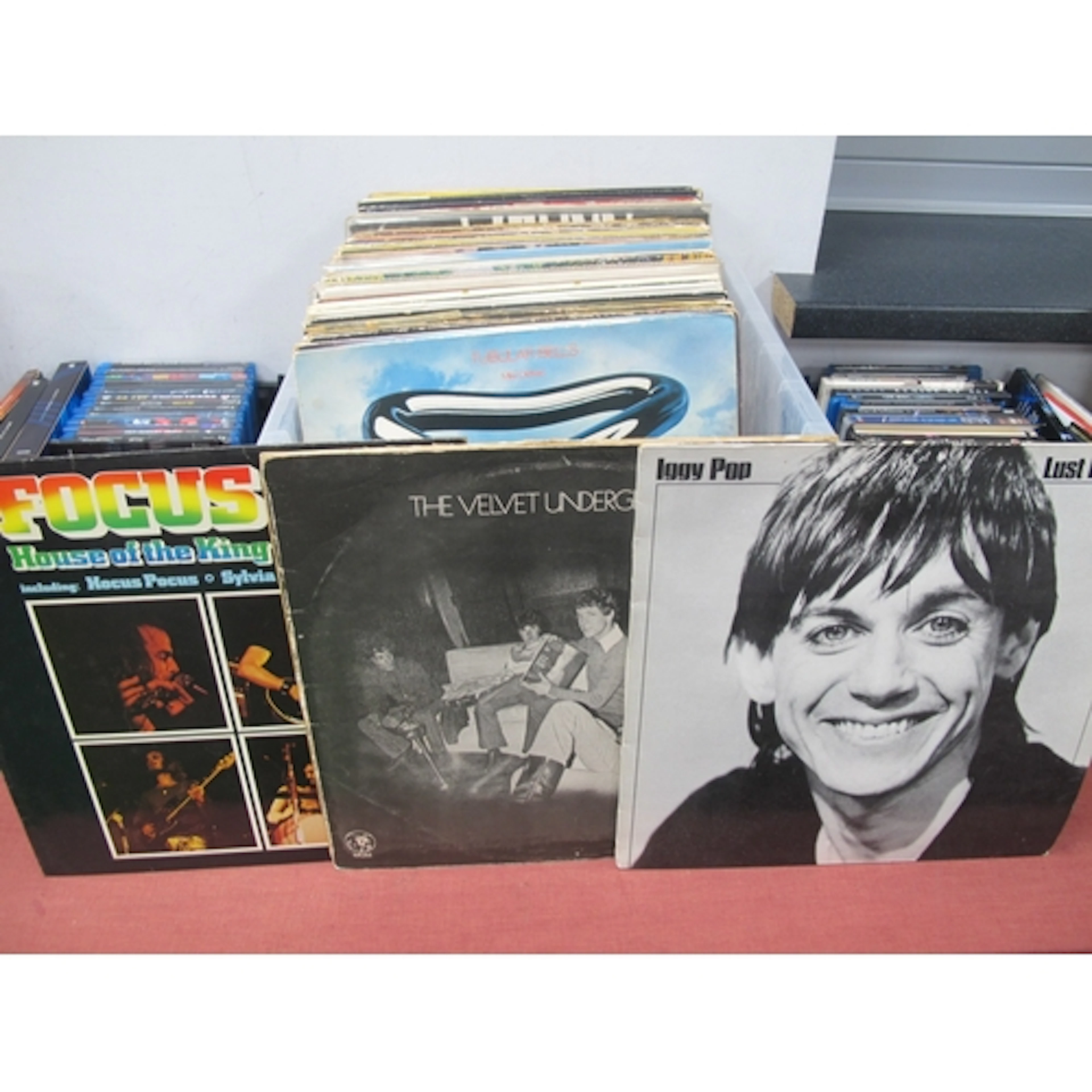 Collector's Lot of 70+ Prog Rock and Rock, LPs Including tit...