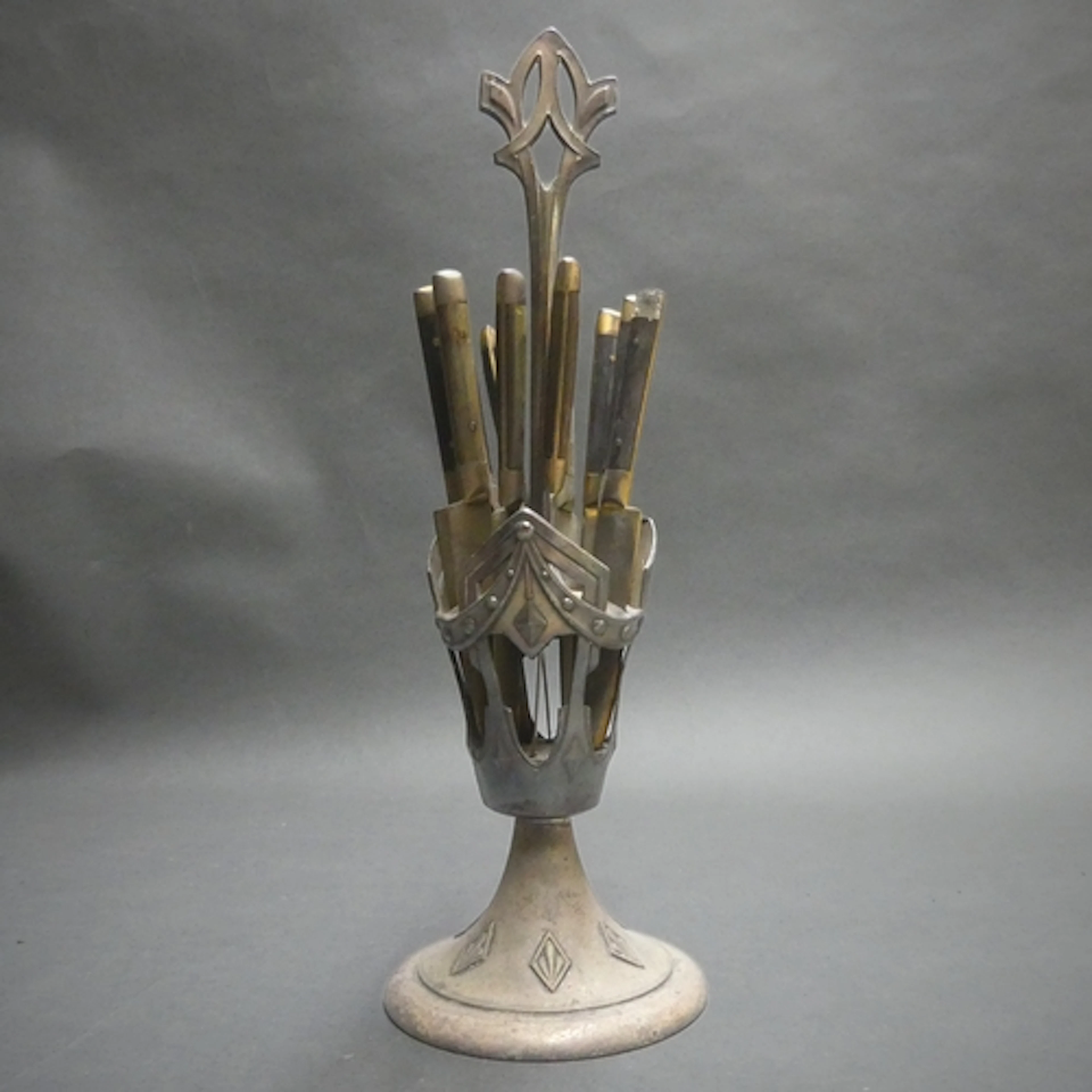 Bracia Buch - An Art Nouveau secessionist chalice design kni...