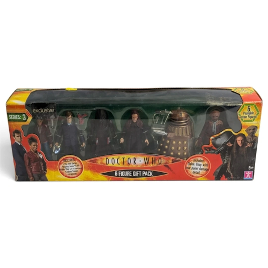 Character Options Dr Who Series 3 6-Figure Gift Pack.