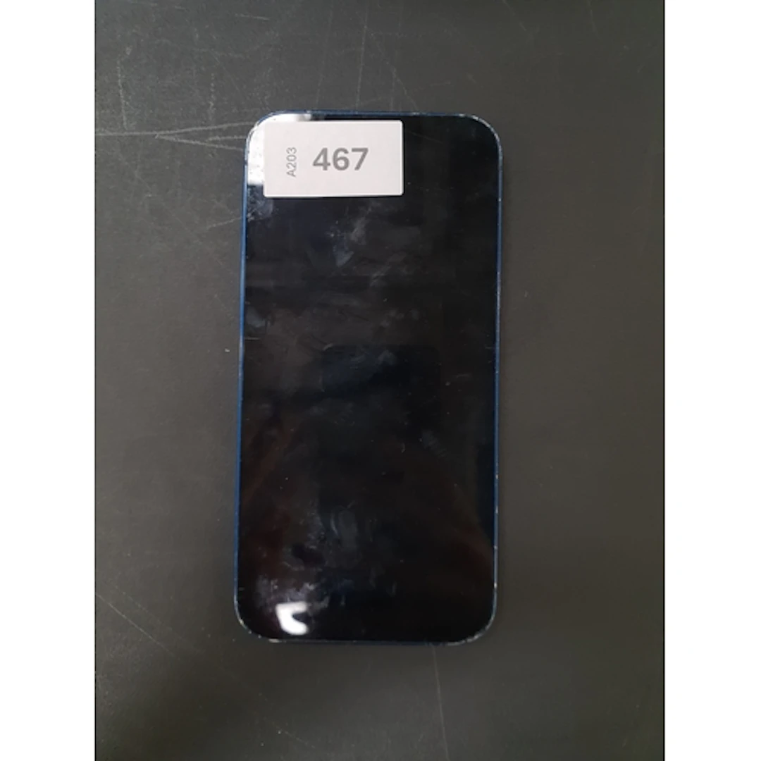APPLE IPHONE 12/ A2403/BLUE/ 64GB/ I-CLOUD LOCKED/ IMEI: 356...