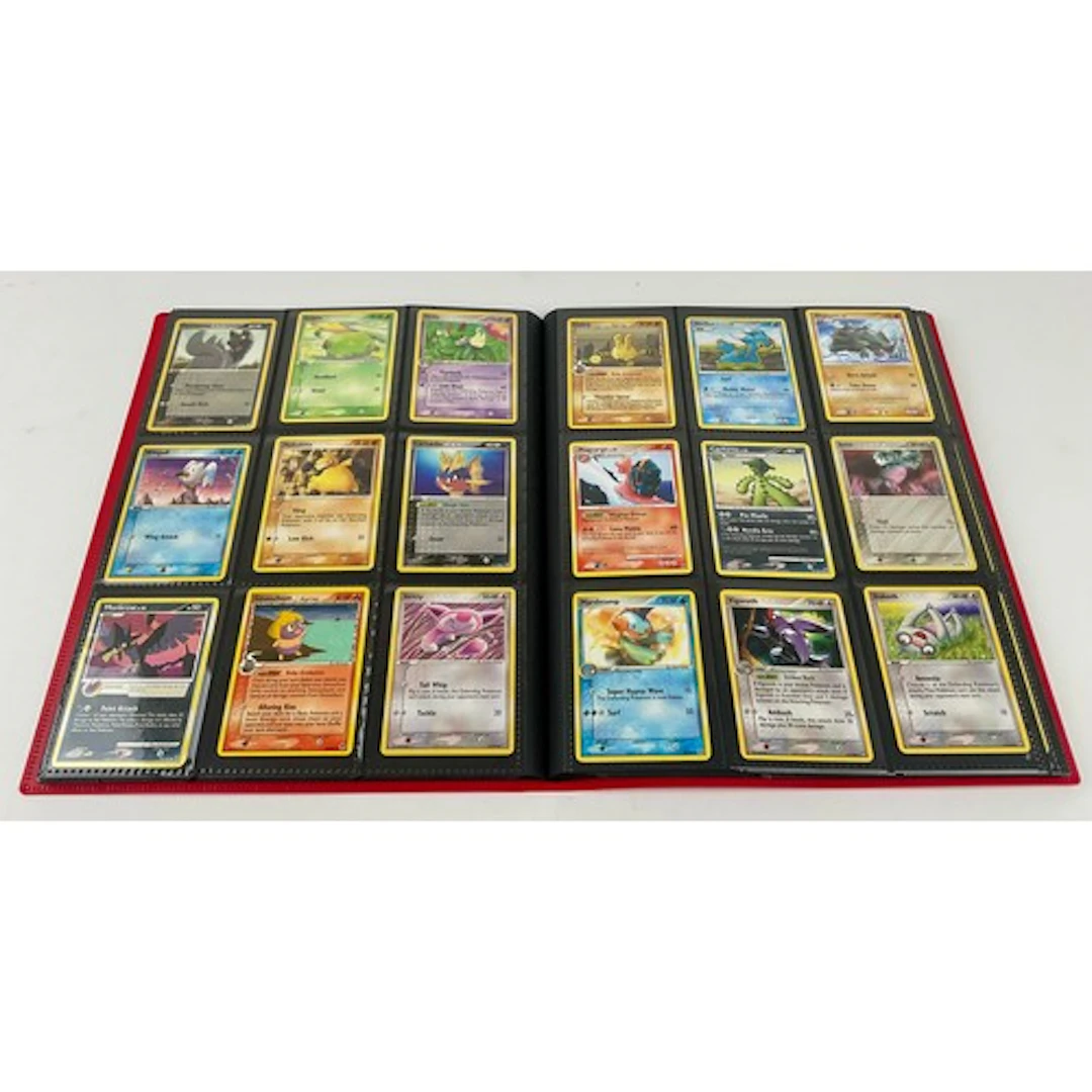 Pokemon Trading Cards - A binder containing WOTC (Wizards of...