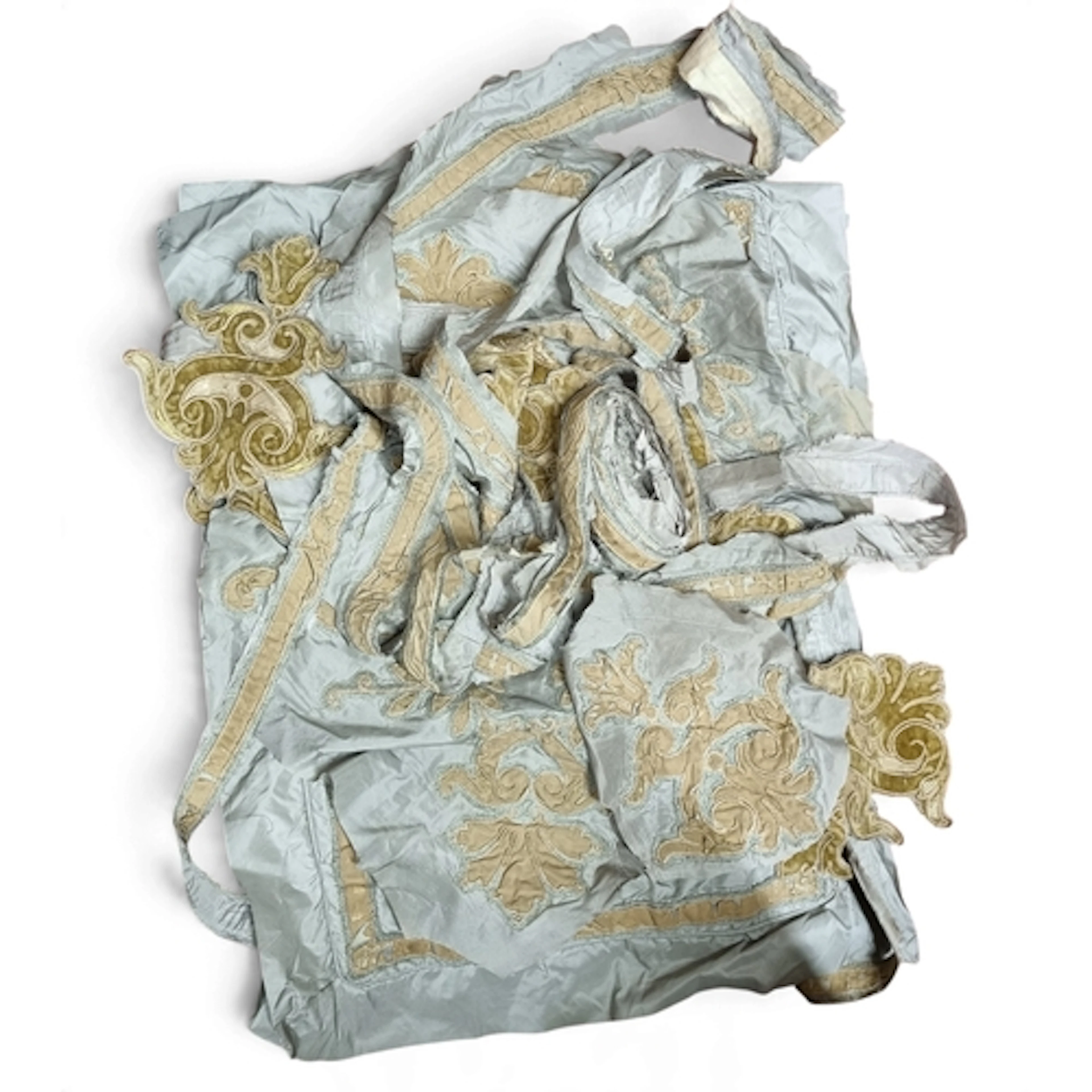 A good quantity of medieval style Silk Panels.