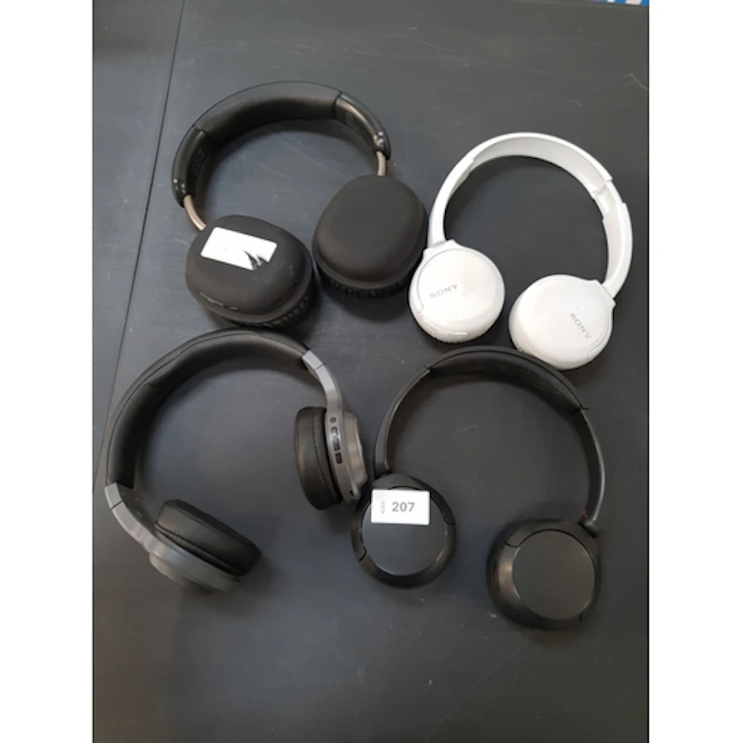 ONE BAG OF HEADPHONES including Sony