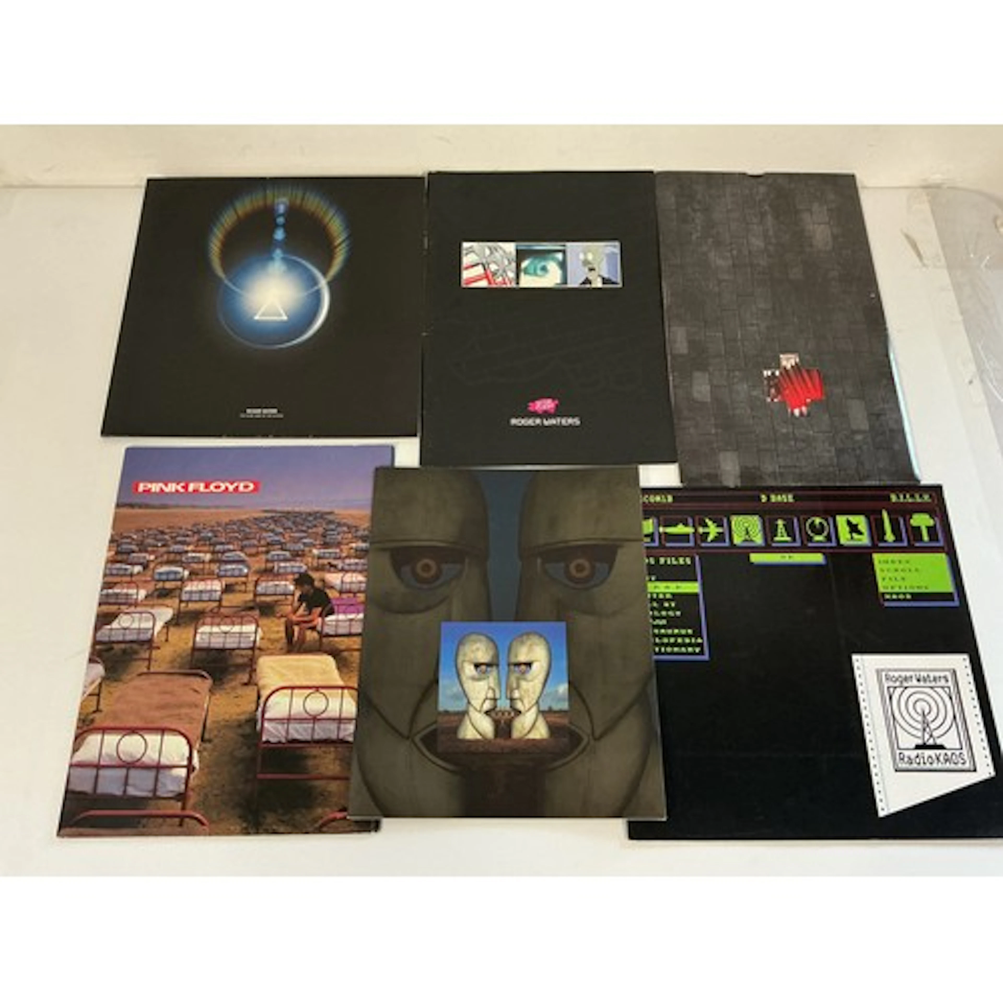A collection of six Pink Floyd and Roger Waters tour program...