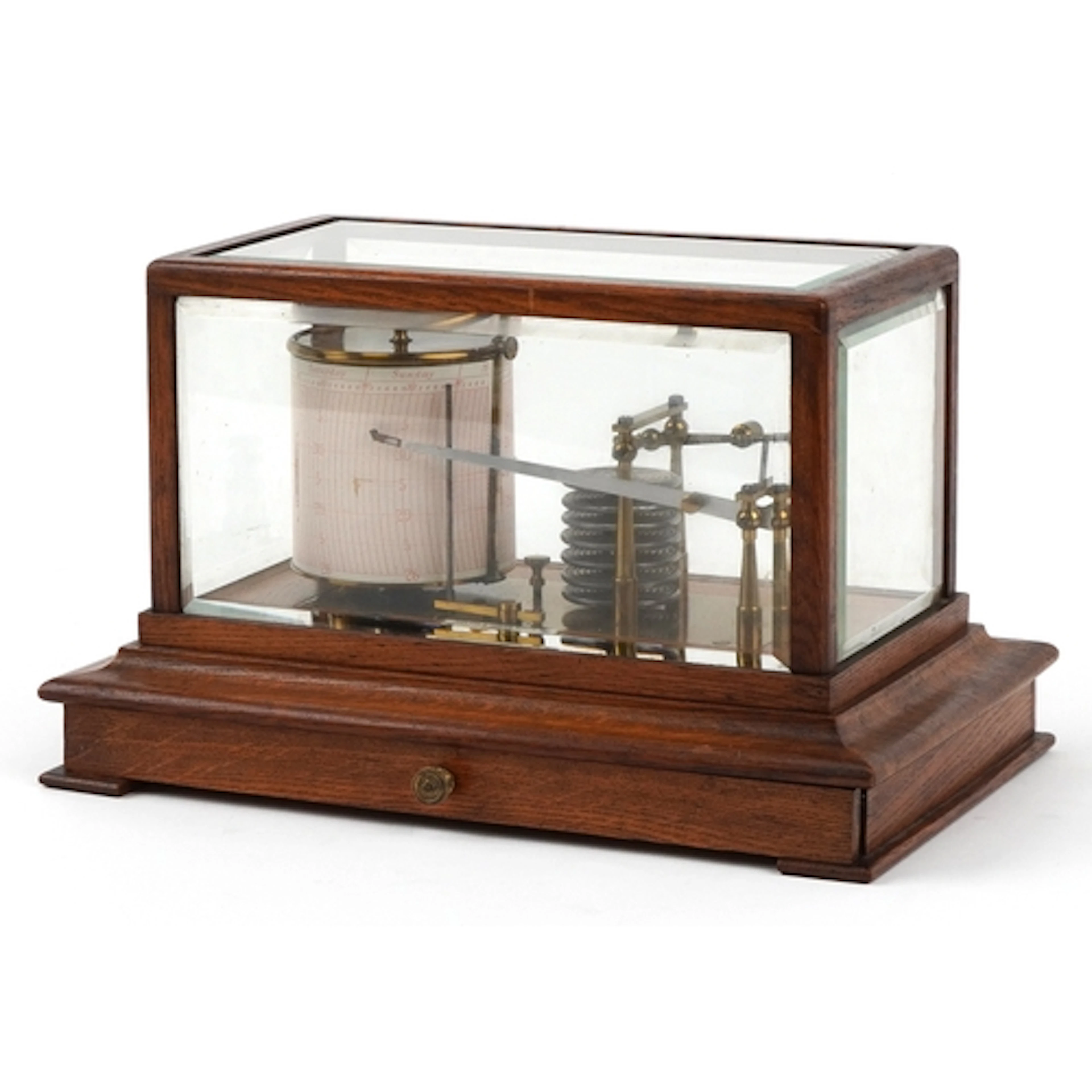 Kelvin & James White Limited Opticians Glasgow antique oak c...