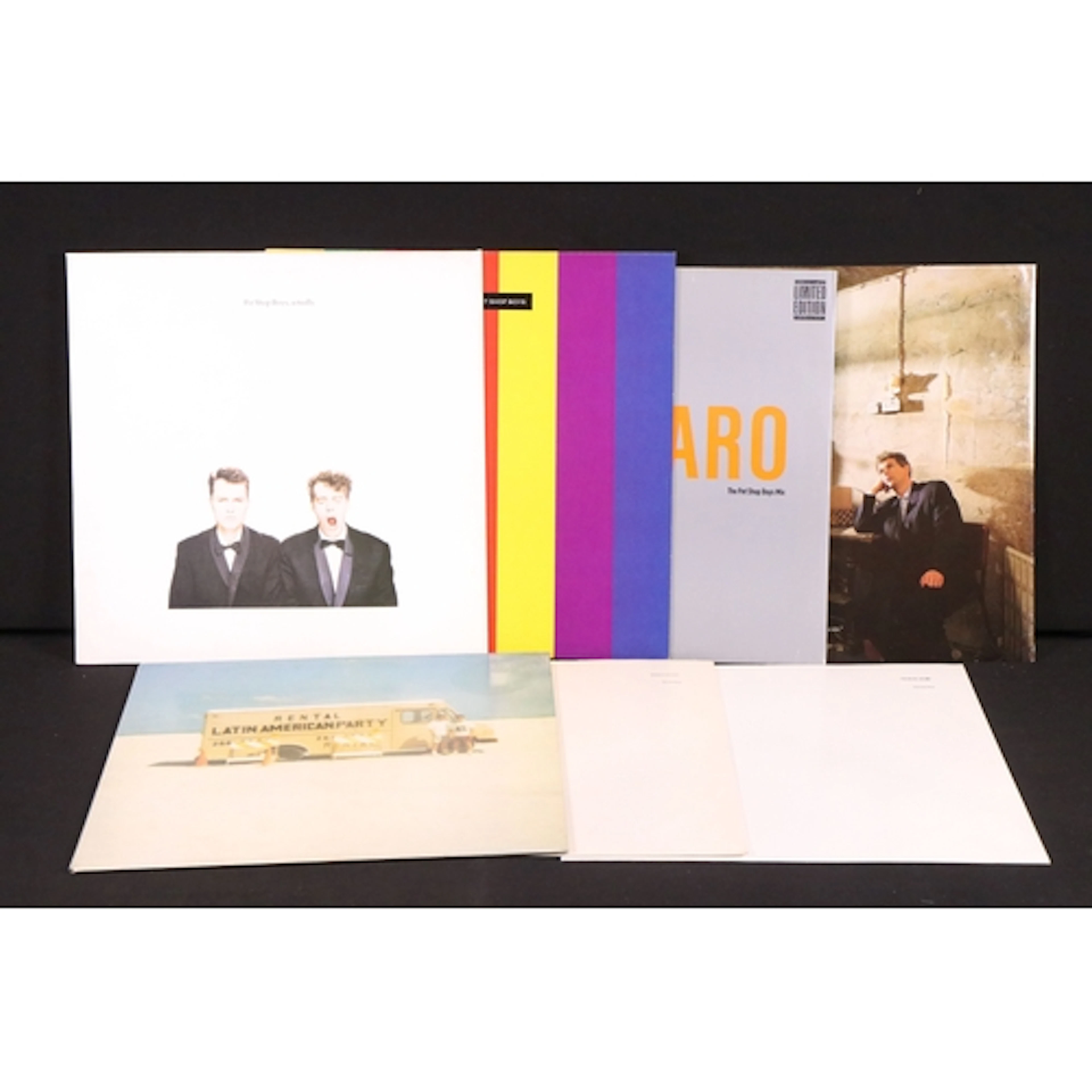 Vinyl - 2 Pet Shop Boys LPs and 5 12" singles to include Act...