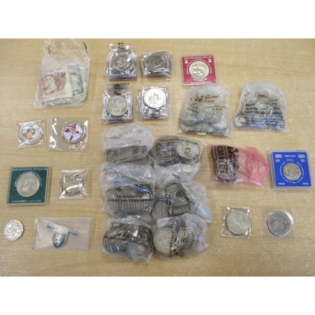 Collection of generally fine to very fine commemorative crow...