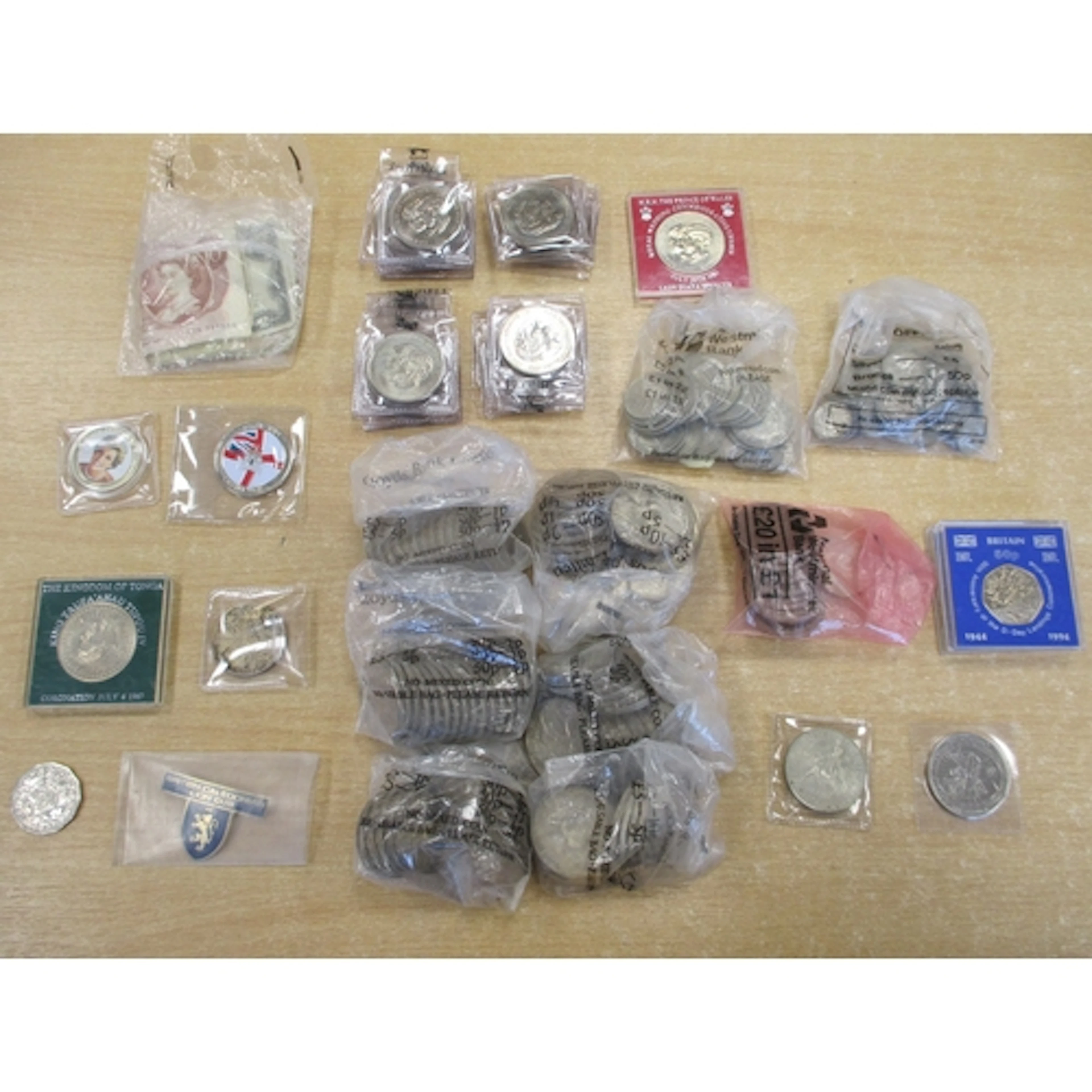 Collection of generally fine to very fine commemorative crow...