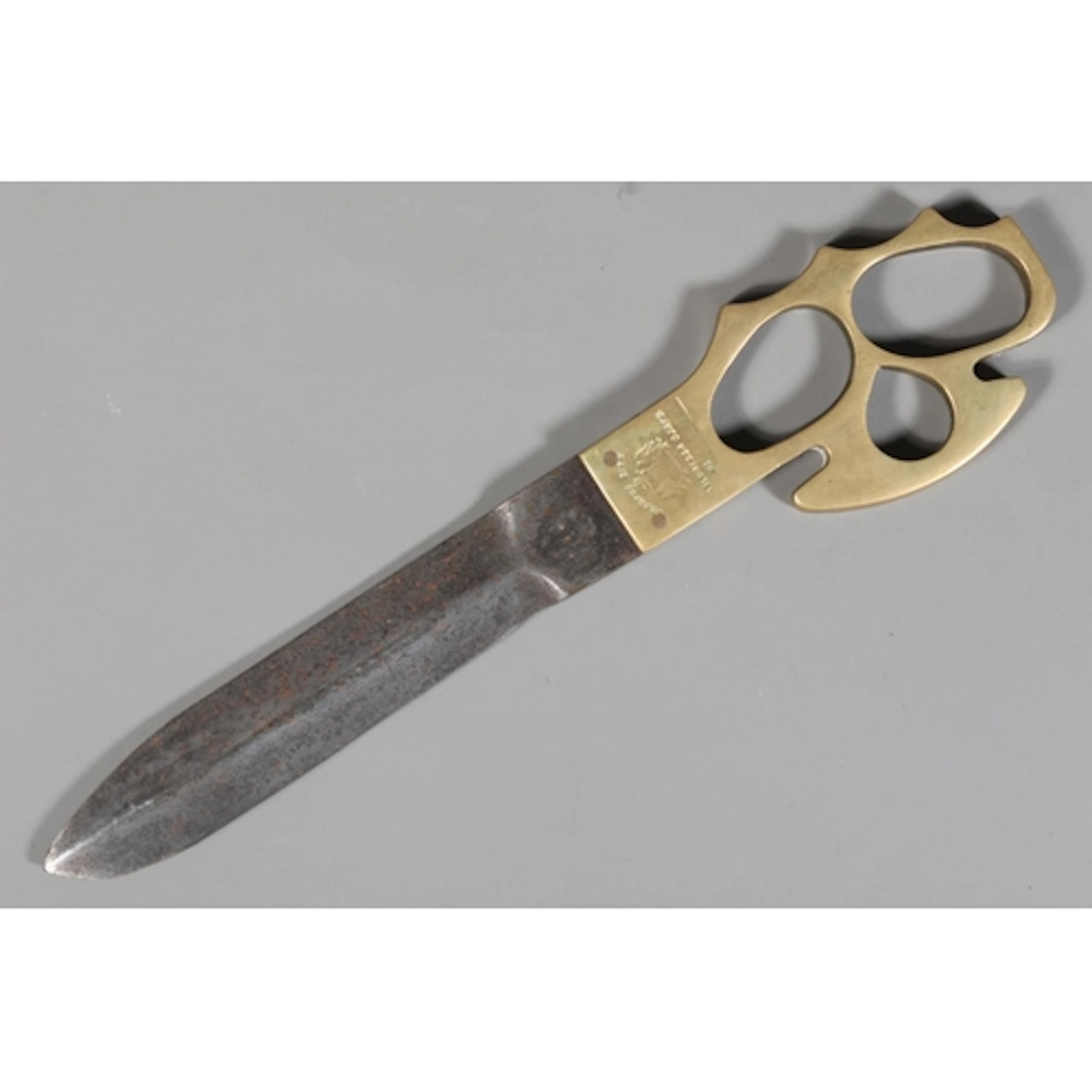 Indian Jodhpur City Volunteer Corps Knuckleduster dagger, ma...