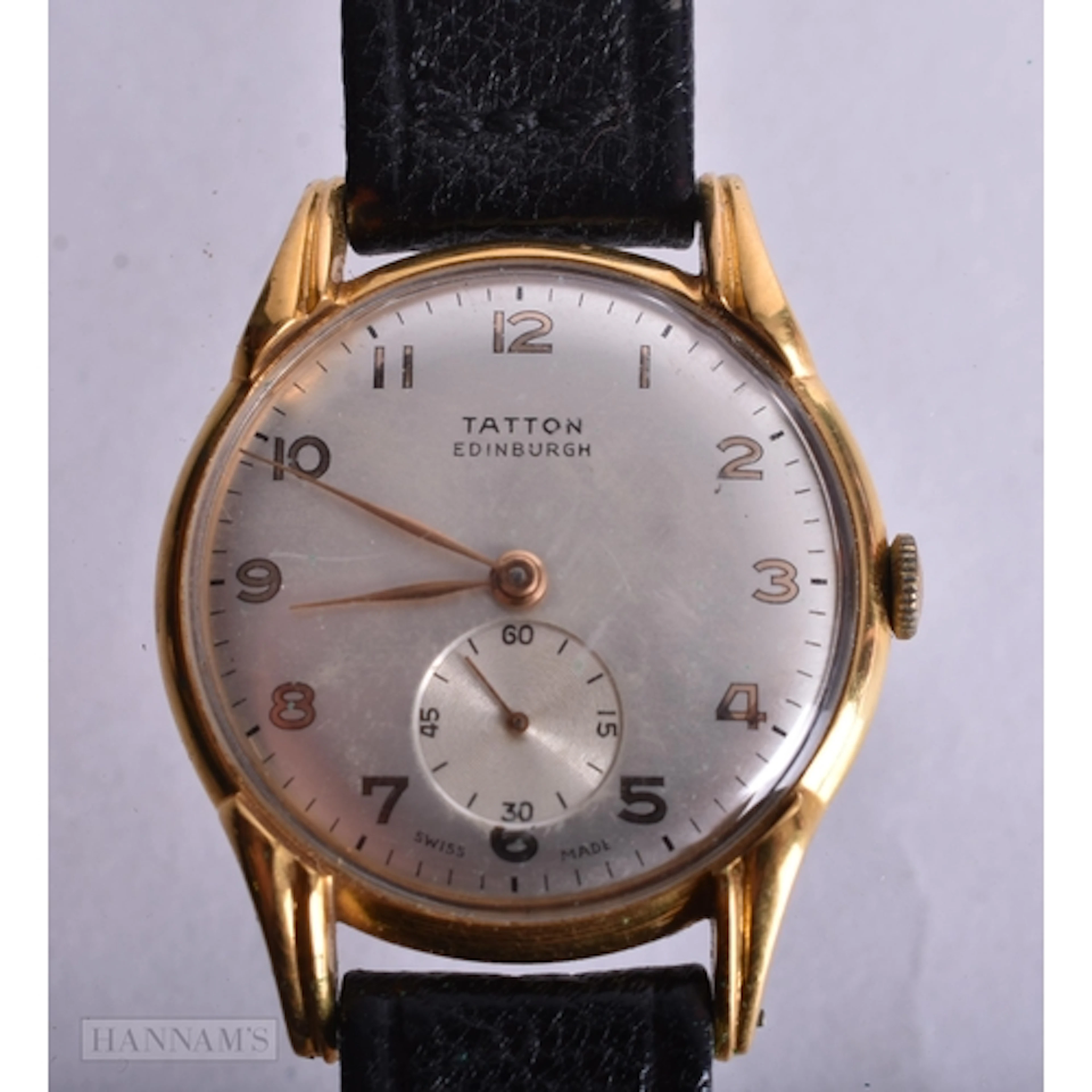 Tatton Edinburgh Small Seconds Watch Hand-Wind Working. 3.25...