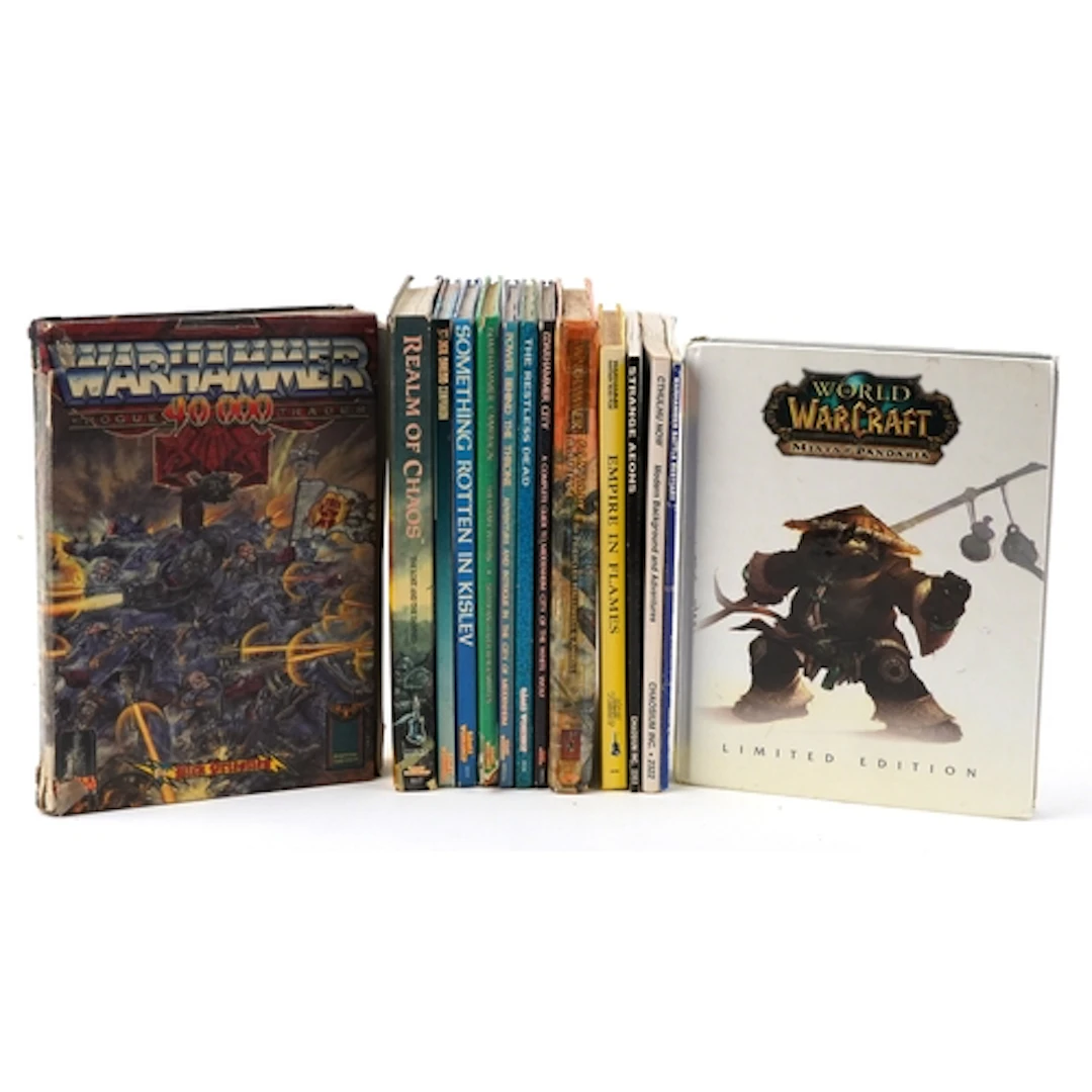 Collection of vintage and later fantasy role play adventure ...