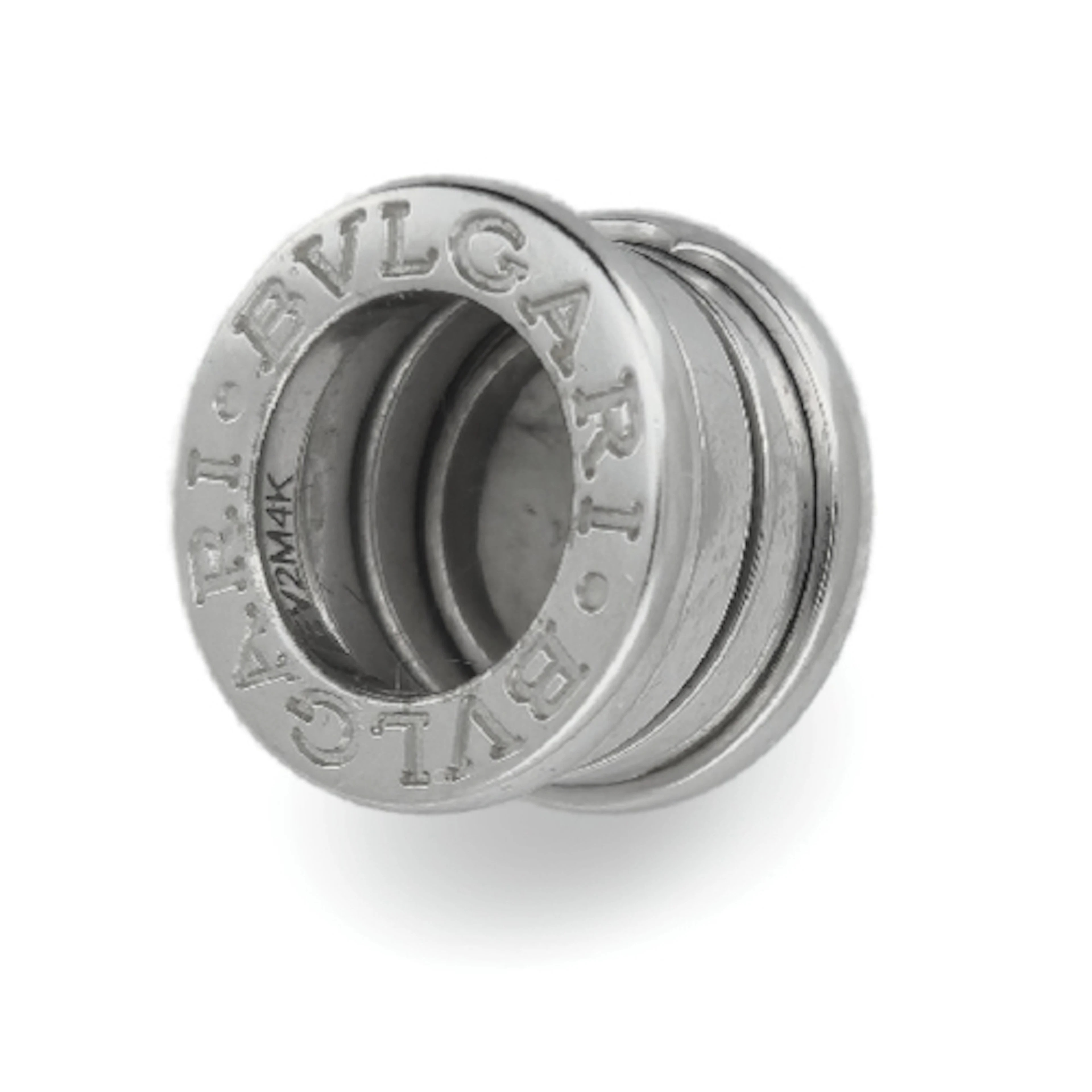 Bulgari, a 'B-Zero' pendant, designed as a partially sprung ...