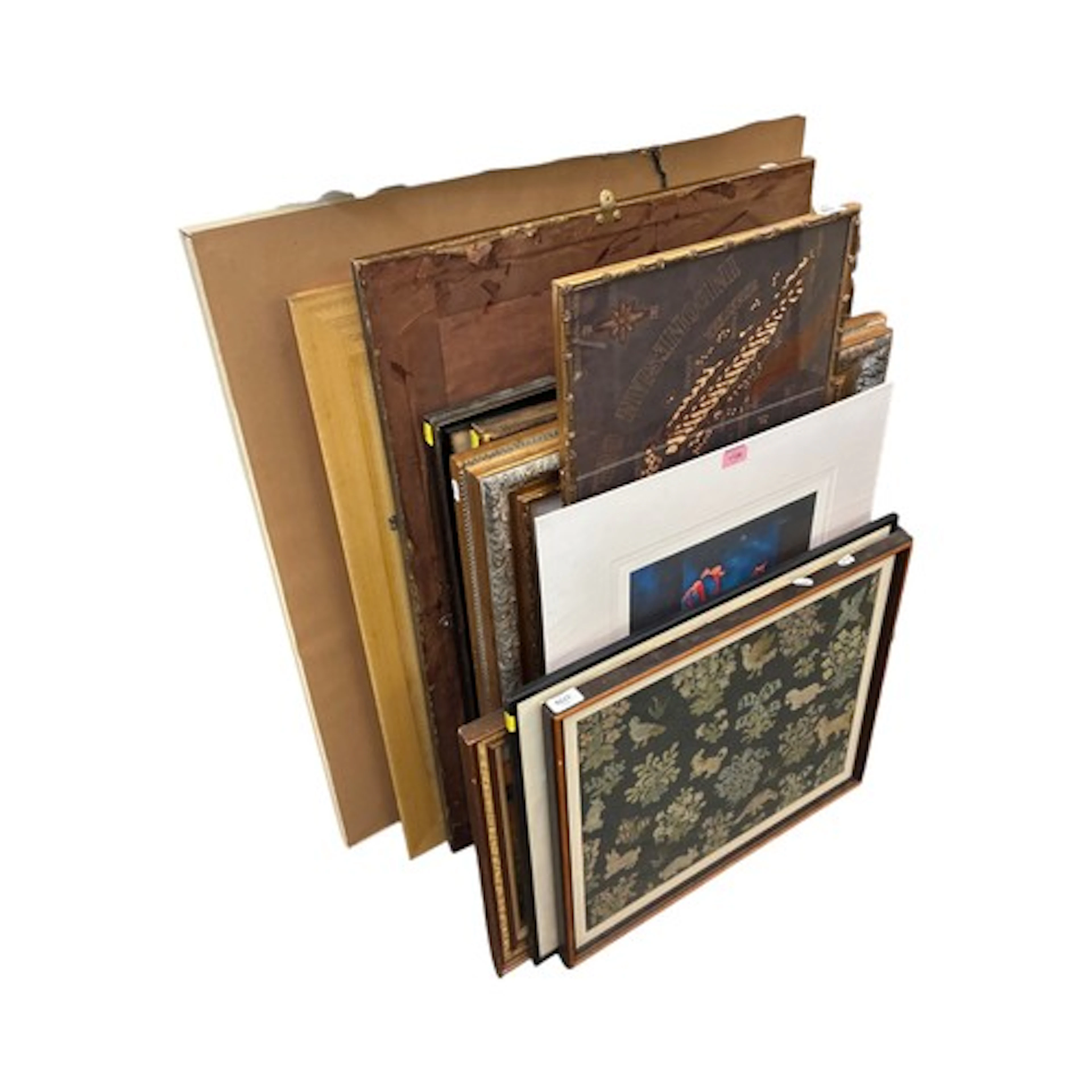 A group of prints and two needleworks: Alfred Munnings - 'Th...