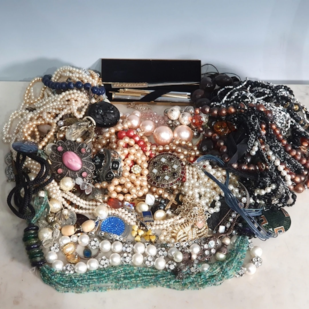 Two boxes of Costume Jewellery