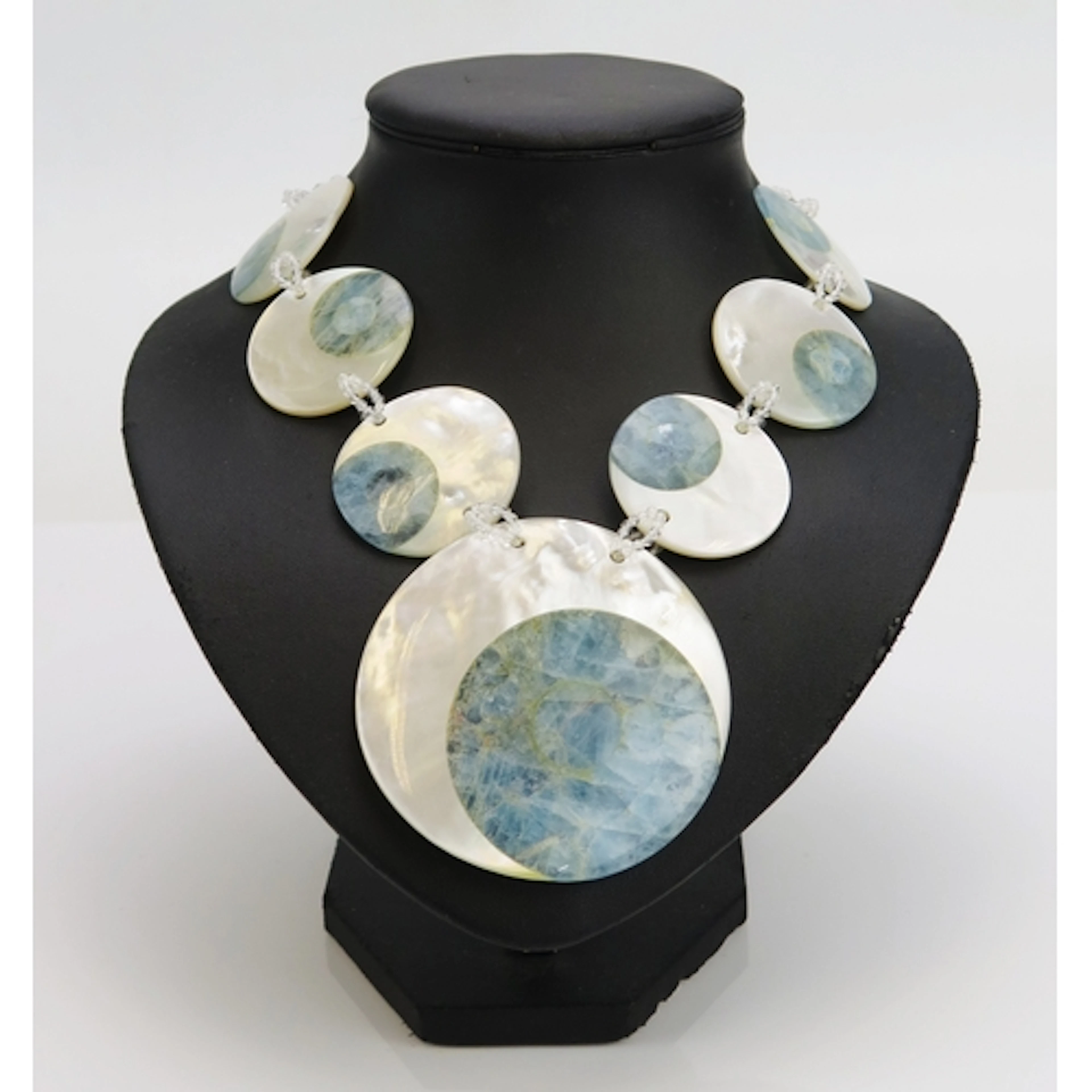 Barbara Harris Water Jewels, London - a hand carved mother o...