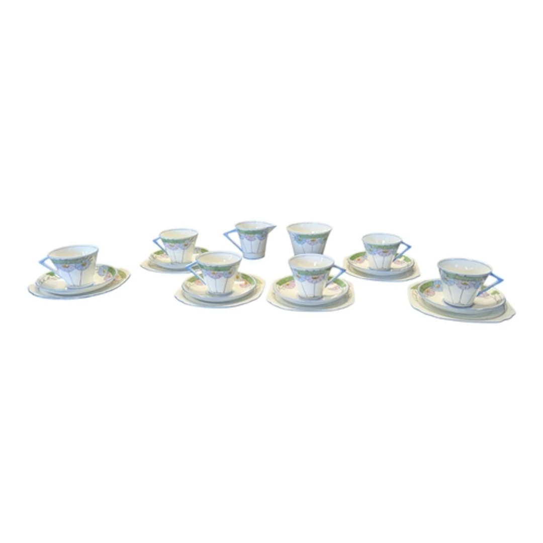 Lawleys - An early 20th century Art Deco china tea service. ...